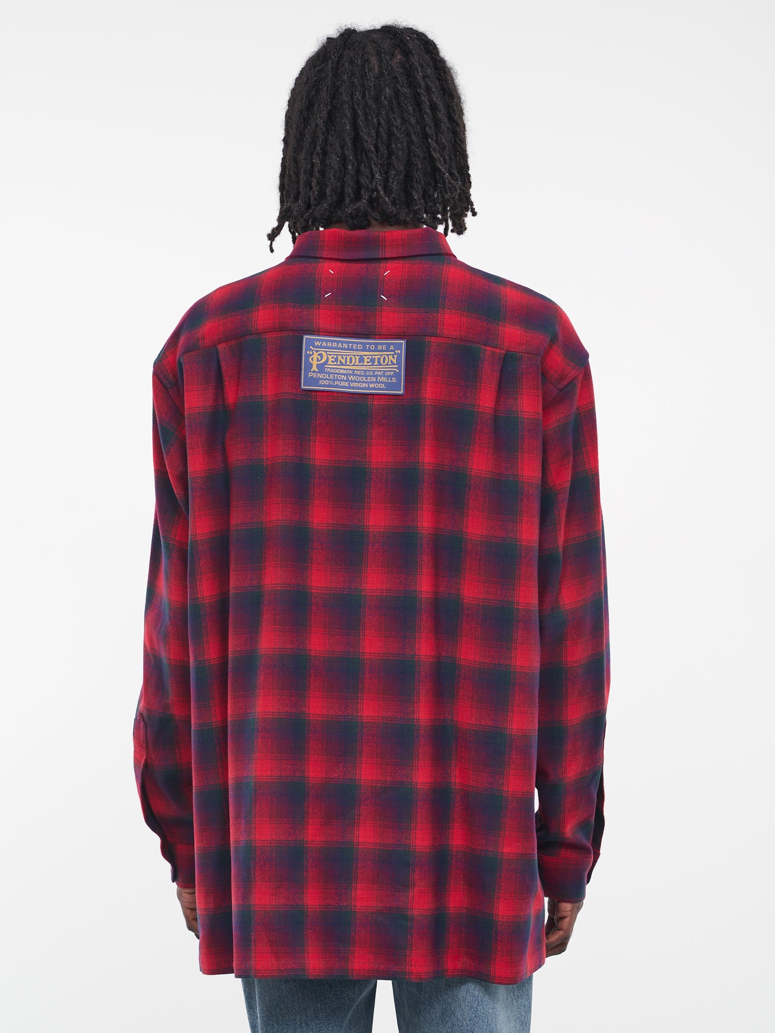 Pendleton Shirt (S67DT00010-S78037-RED-BLACK-CH)