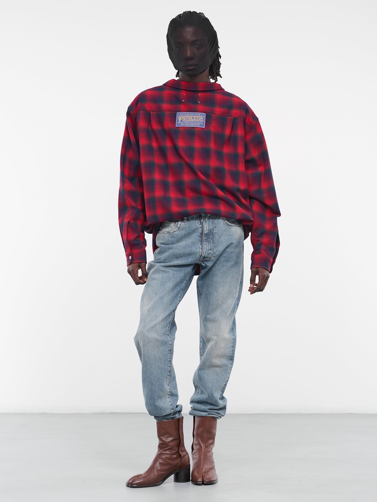 Pendleton Shirt (S67DT00010-S78037-RED-BLACK-CH)