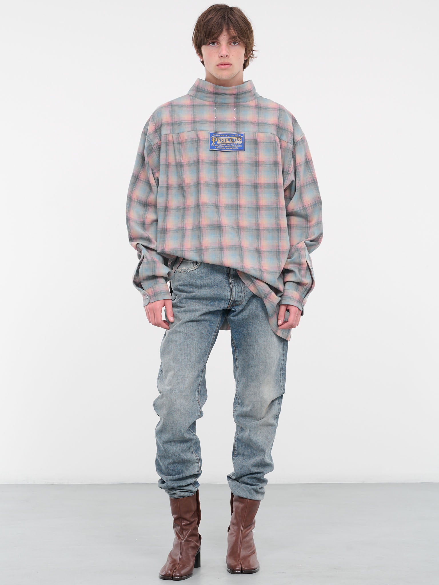 Pendleton Shirt (S67DT0010-S78039-001F-BROWN)