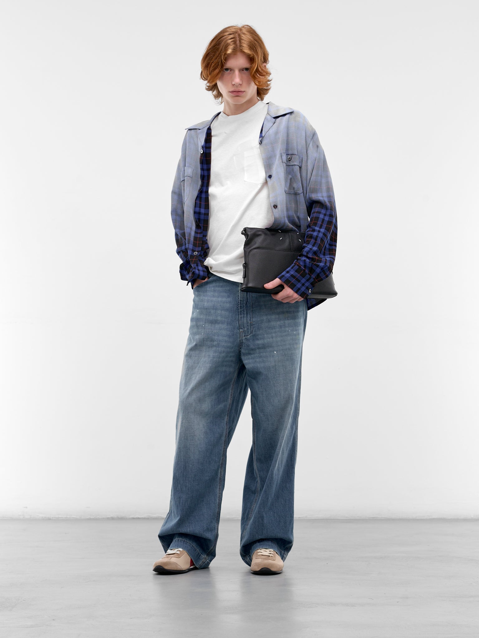 MAISON MARGIELA Tape Overlay Tee | H.Lorenzo - styled