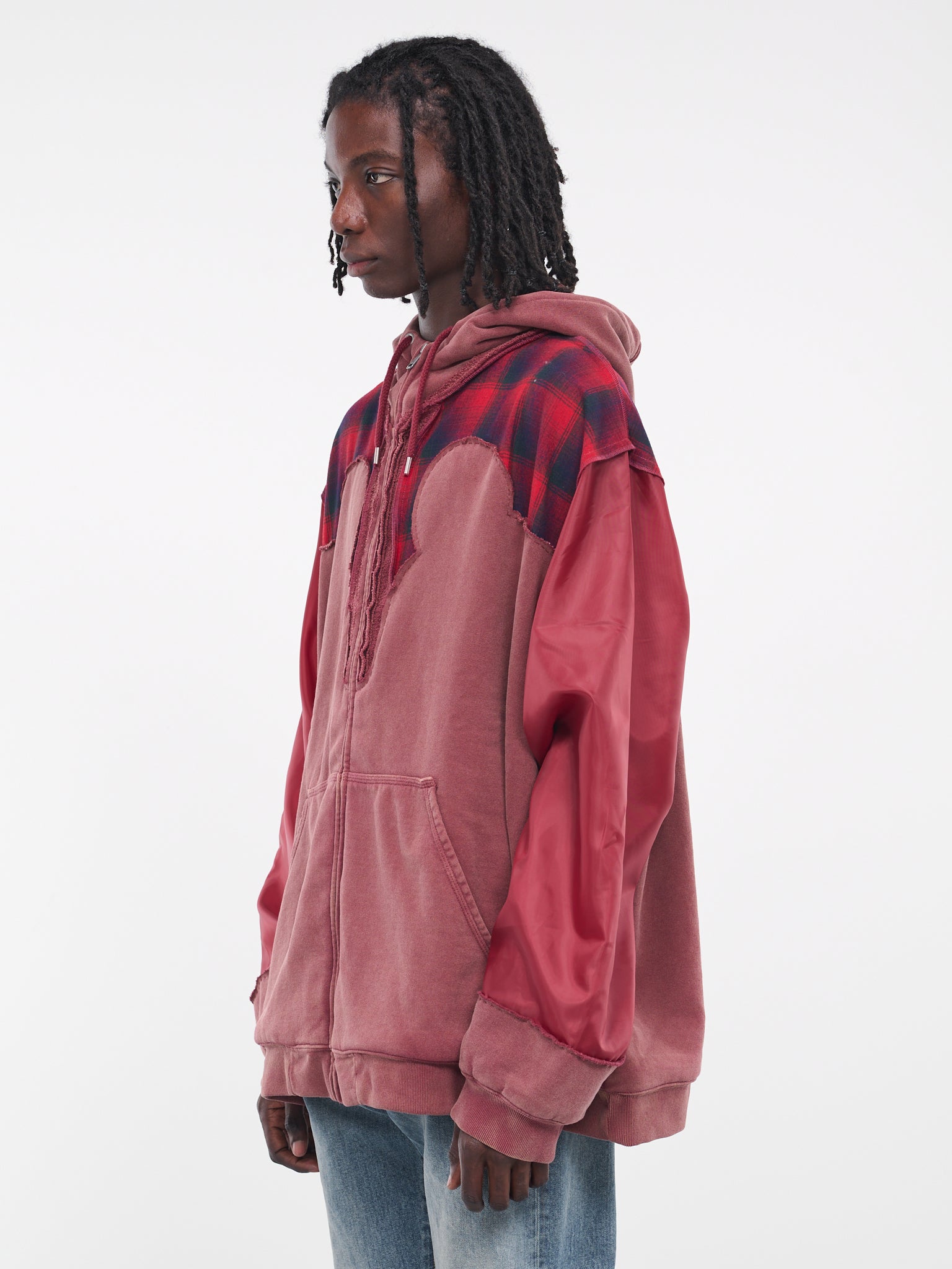 Pendleton Yoke Hoodie (S67HG0022-S25570-BURGUNDY)