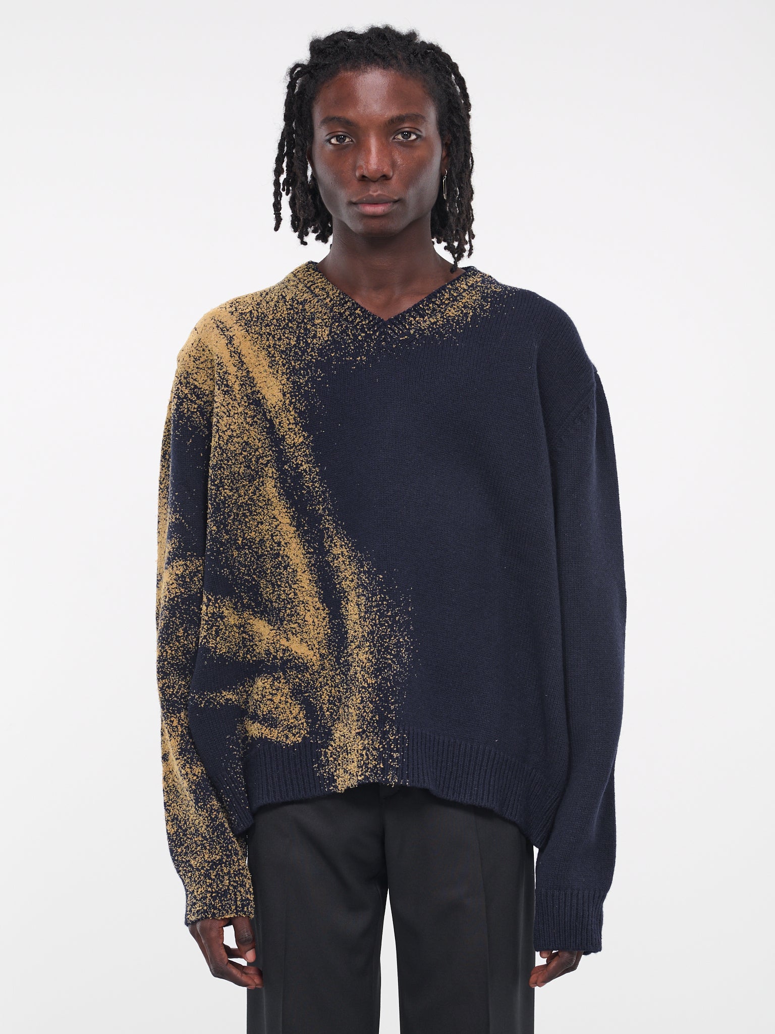 Sandstorm Sweater (S67HN0005-S18279-NAVY-BLUE)