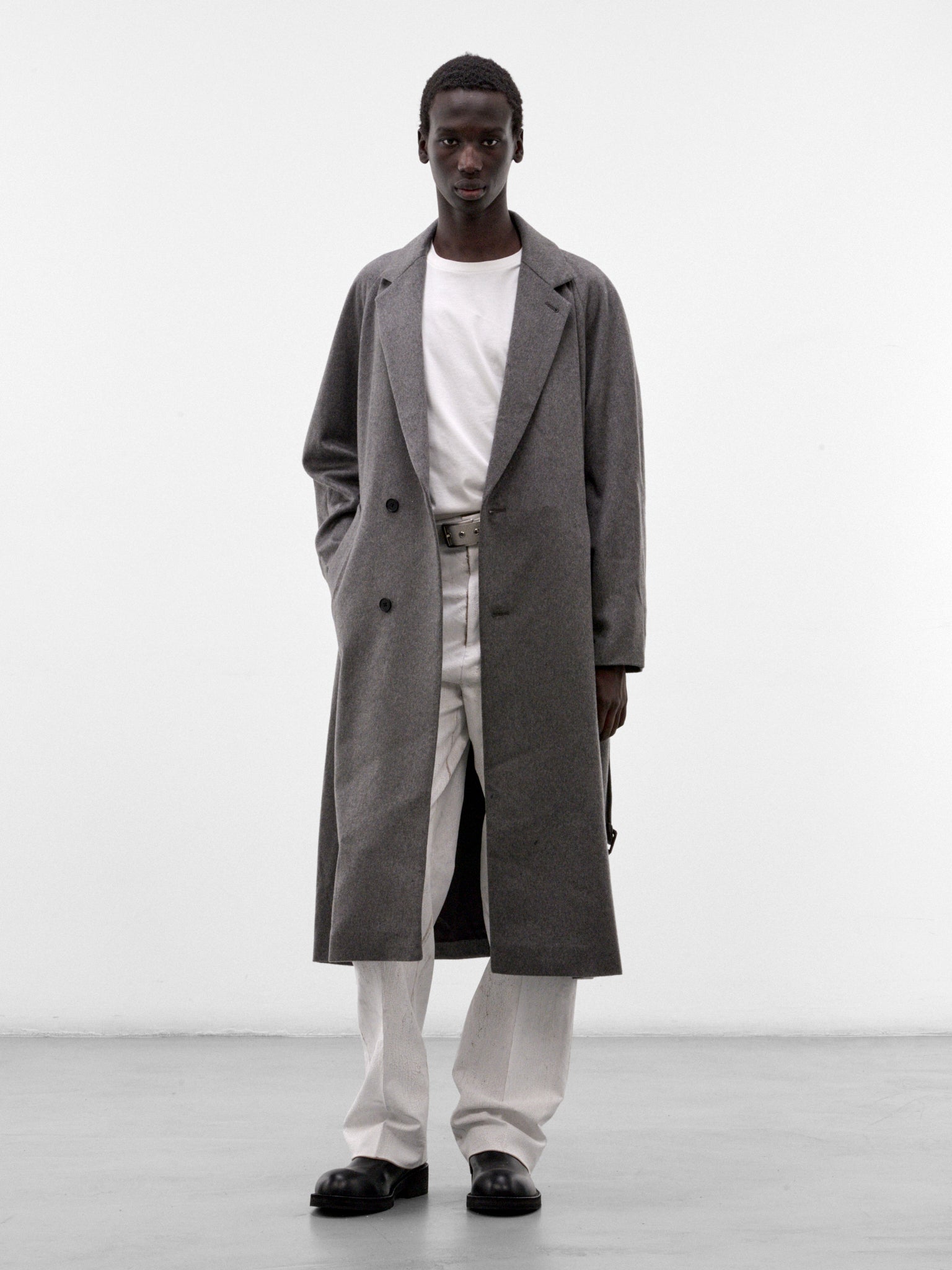 White Straight Leg Trousers (S67KA0107-M35524-WHITE)