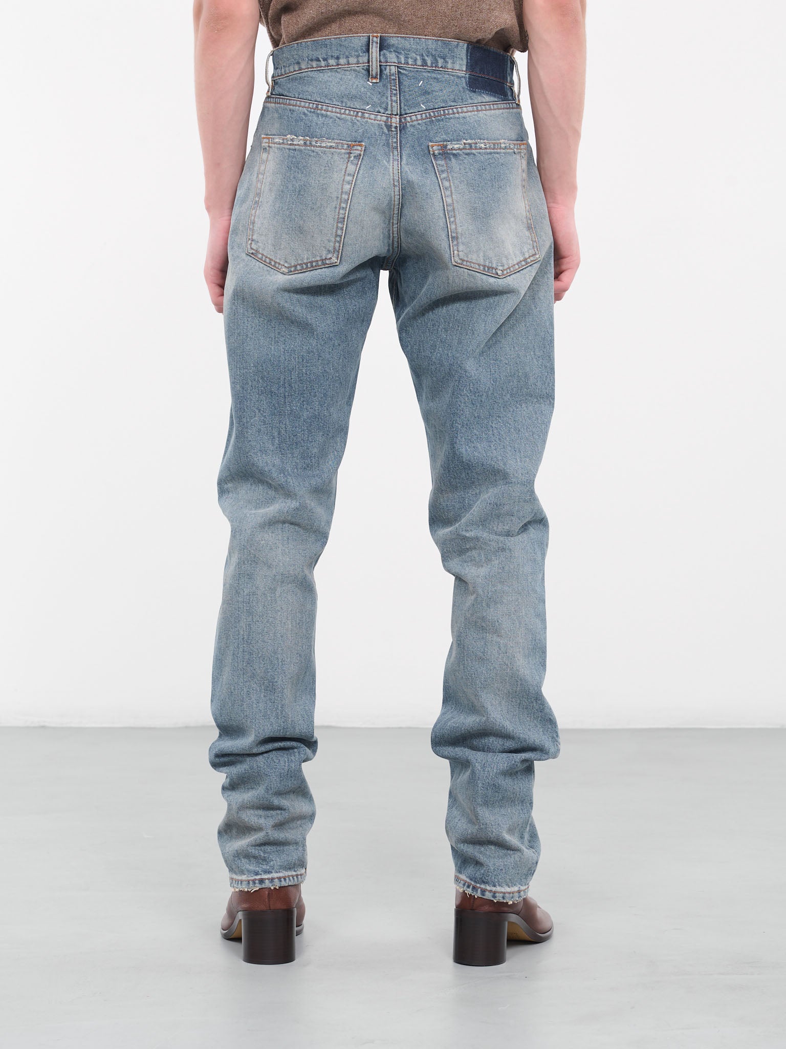 Distressed Jeans (S67LA0027-S30561-984-BLUE)
