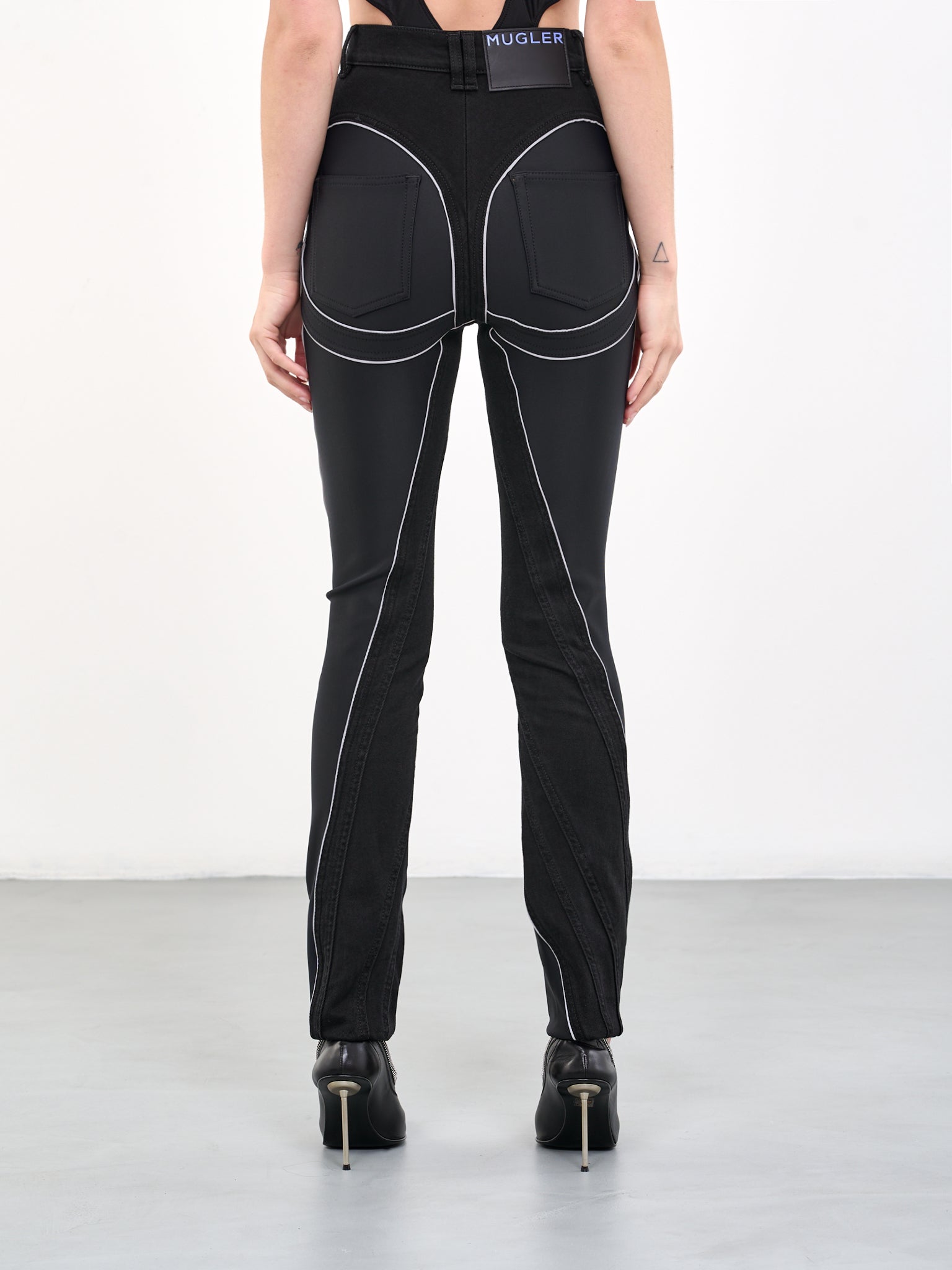 MUGLER Spiral Jeans | H.Lorenzo - back