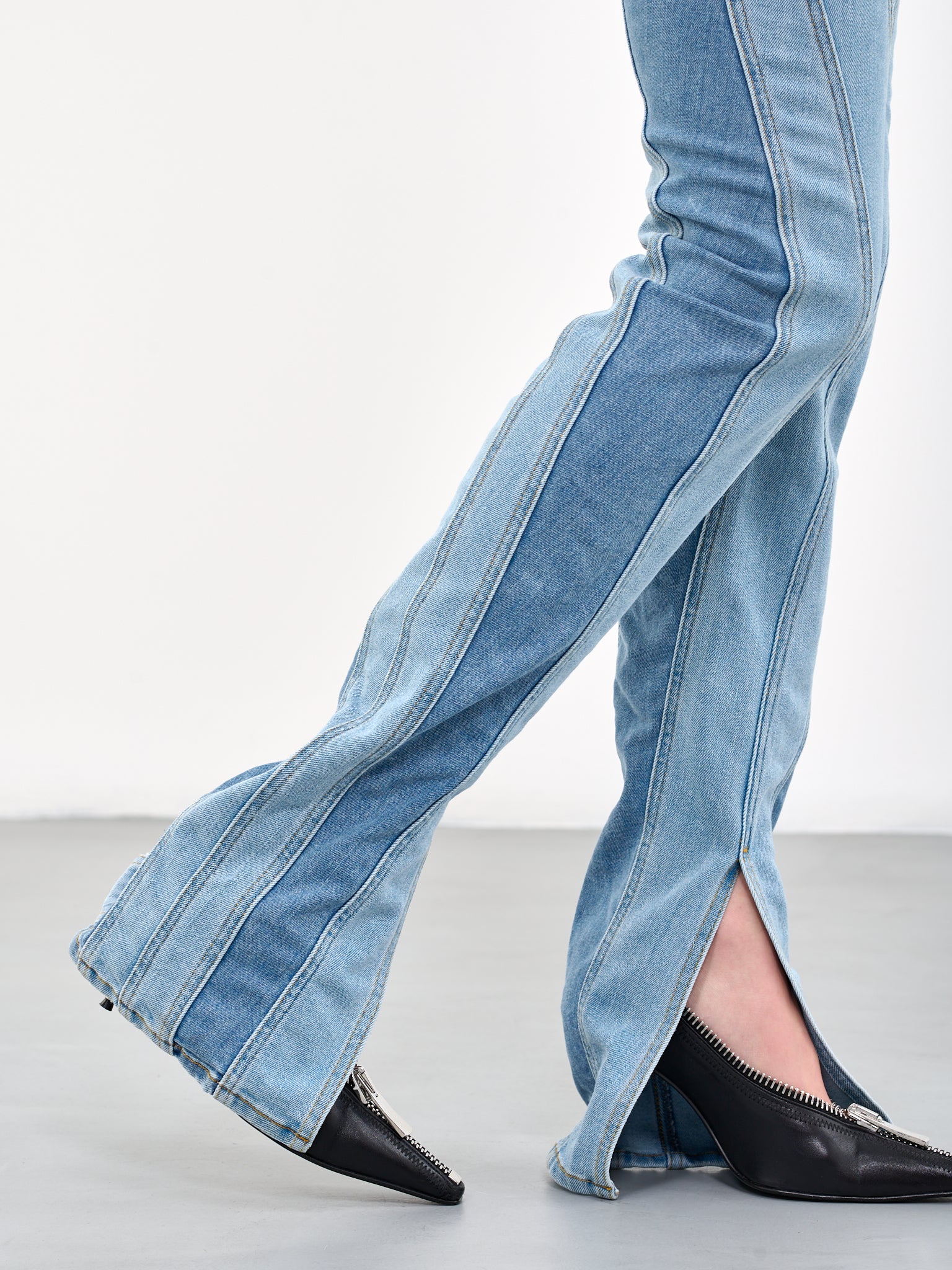 MUGLER Slit Spiral Jeans | H.Lorenzo - detail 1
