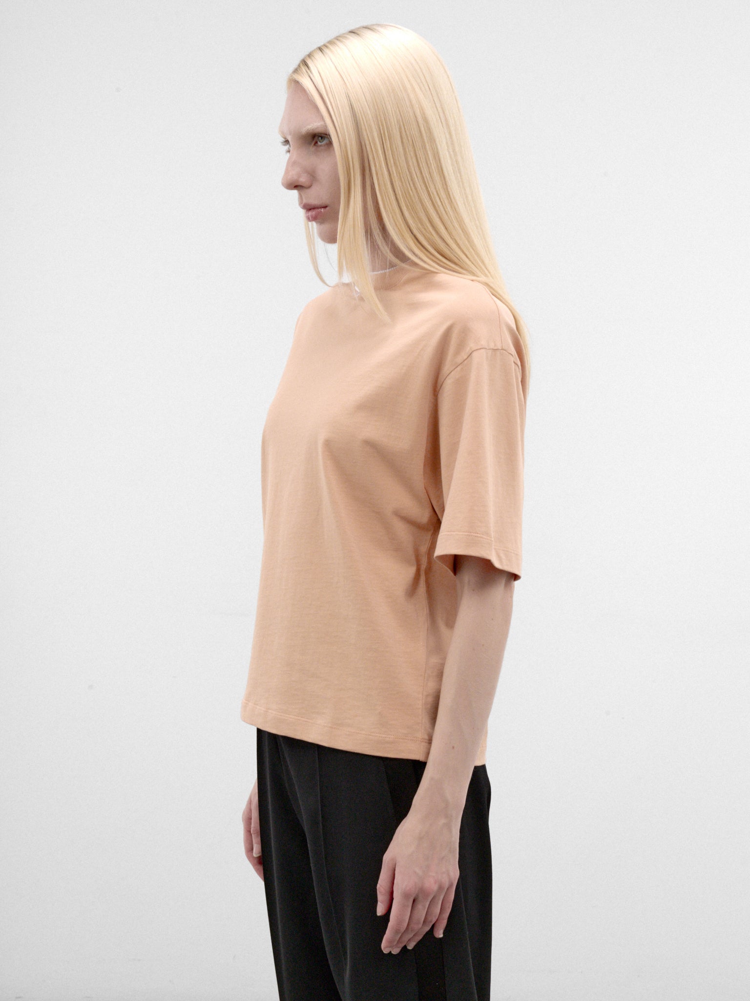 Nude Cotton Lingerie Tee (S7-M-3047-0050-NUDE)