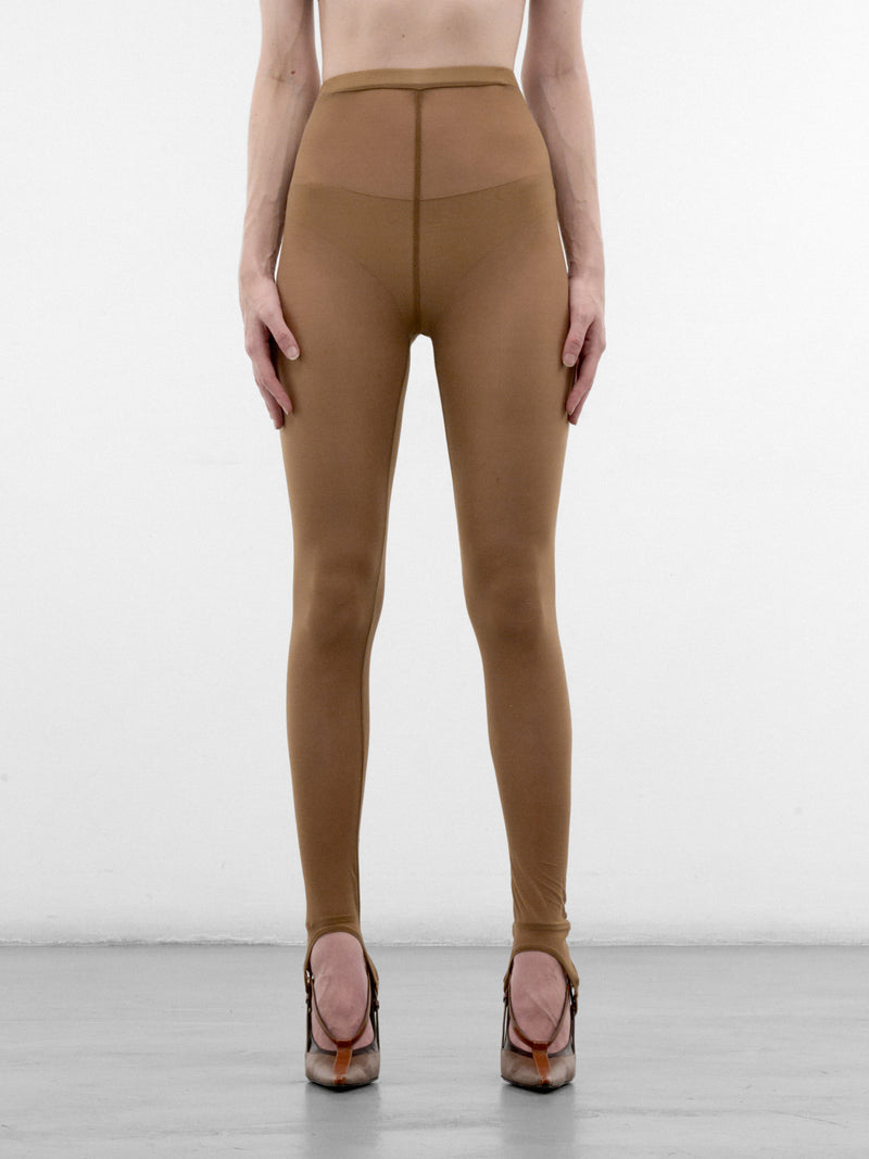 Noisette Jersey Lingerie Leggings (S7-M-5018-6000-NOISETTE)