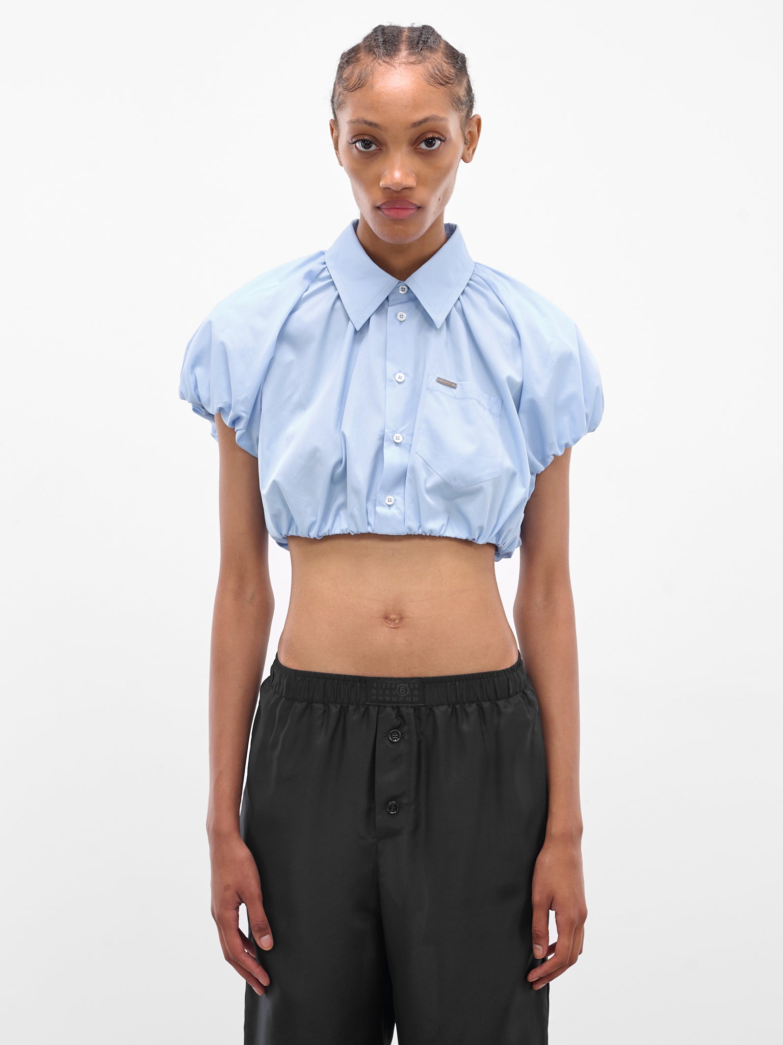 DSQUARED2 Bubble Cropped Shirt | H.Lorenzo - front