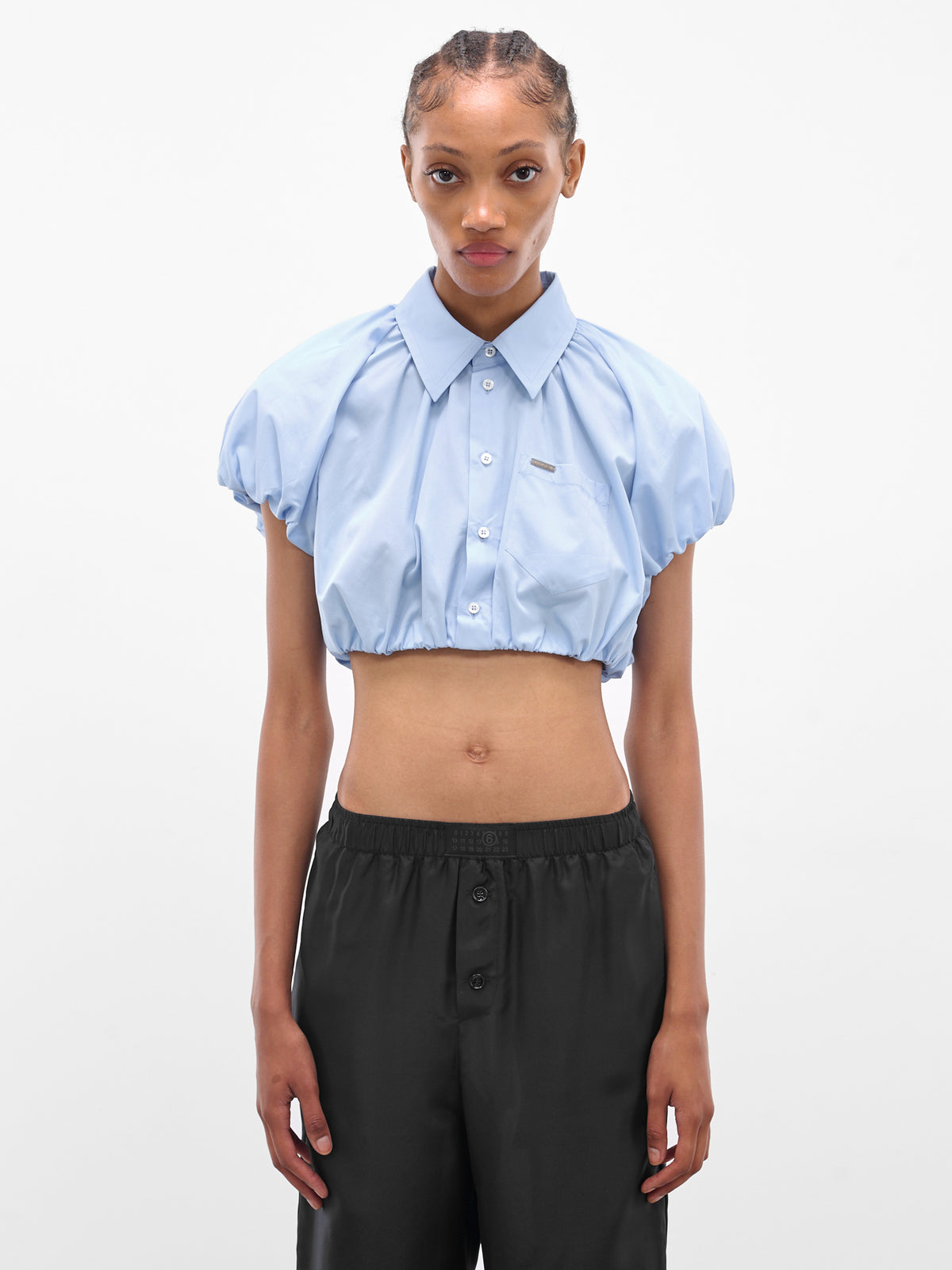 DSQUARED2 Bubble Cropped Shirt | H.Lorenzo - front