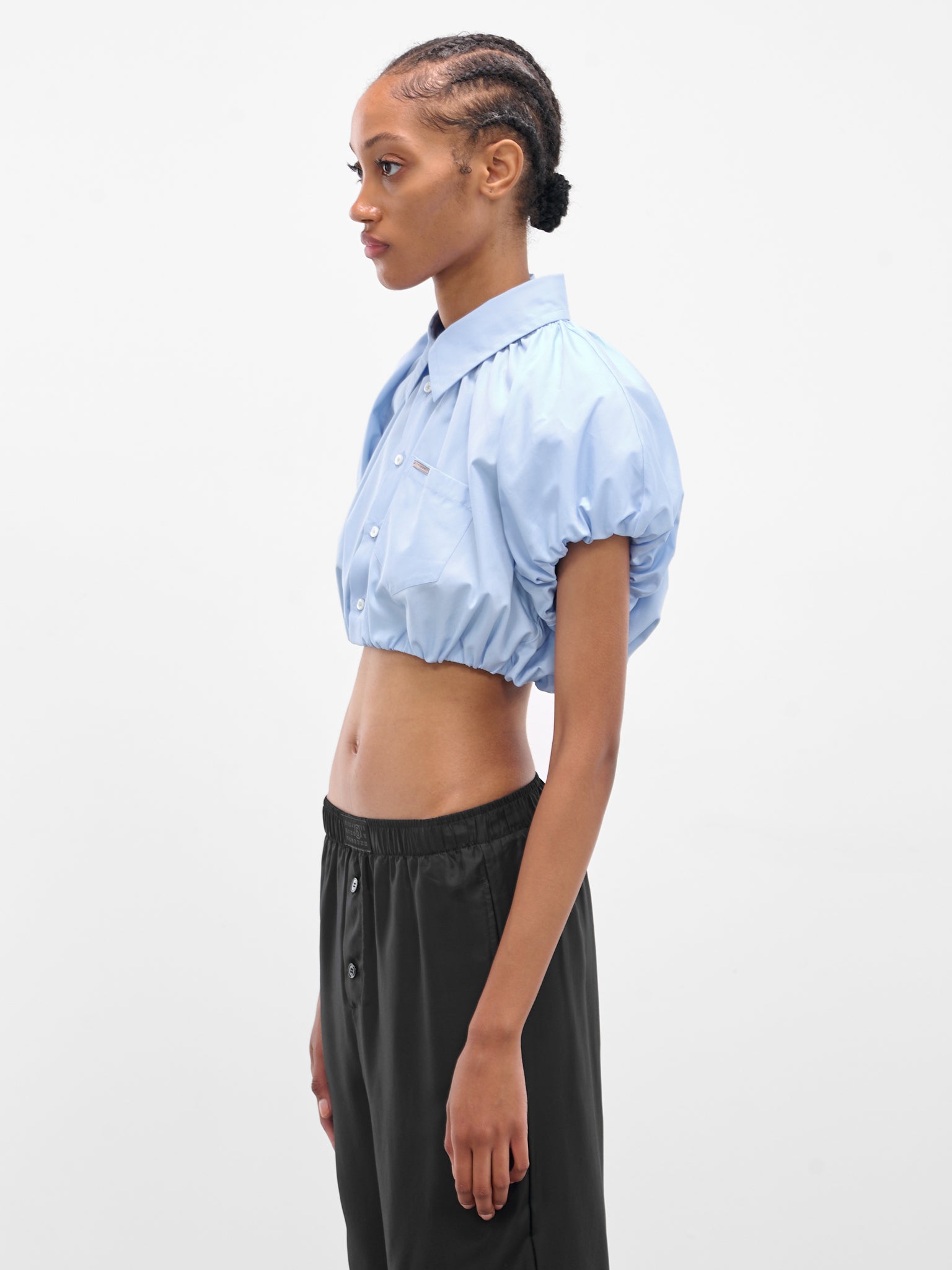DSQUARED2 Bubble Cropped Shirt | H.Lorenzo - side