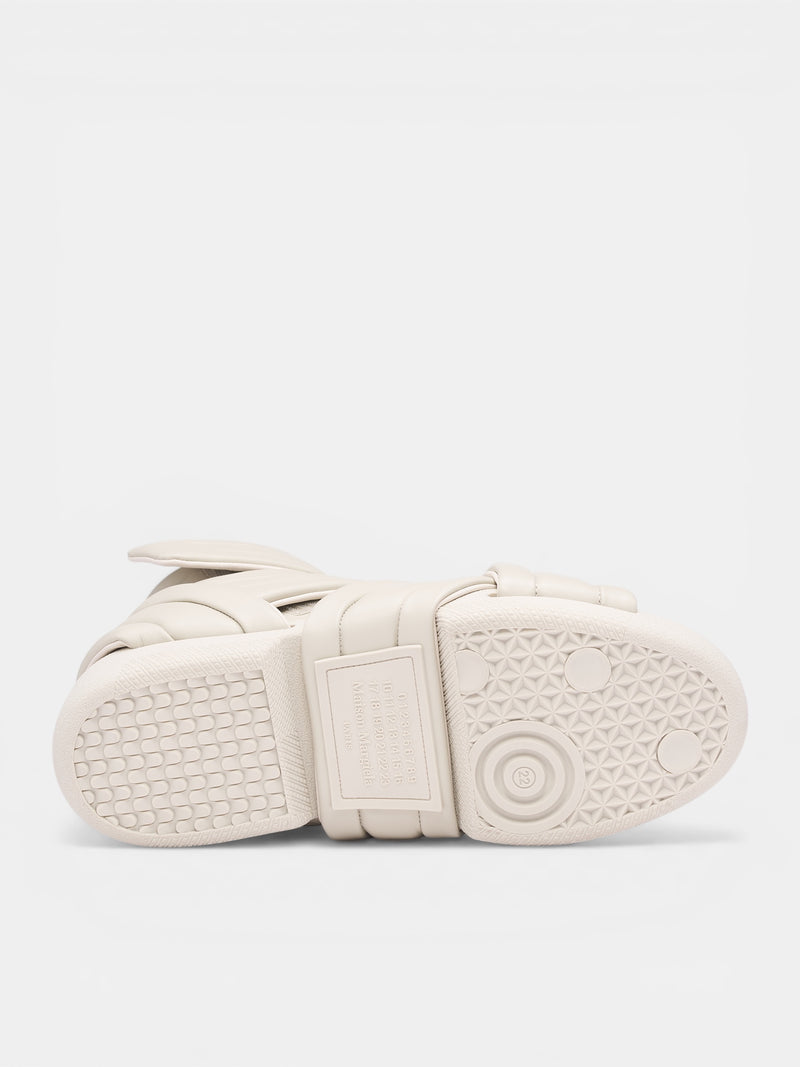White Leather Future Show Sneakers (S97WS0094-P7688-T2043-WHITE)