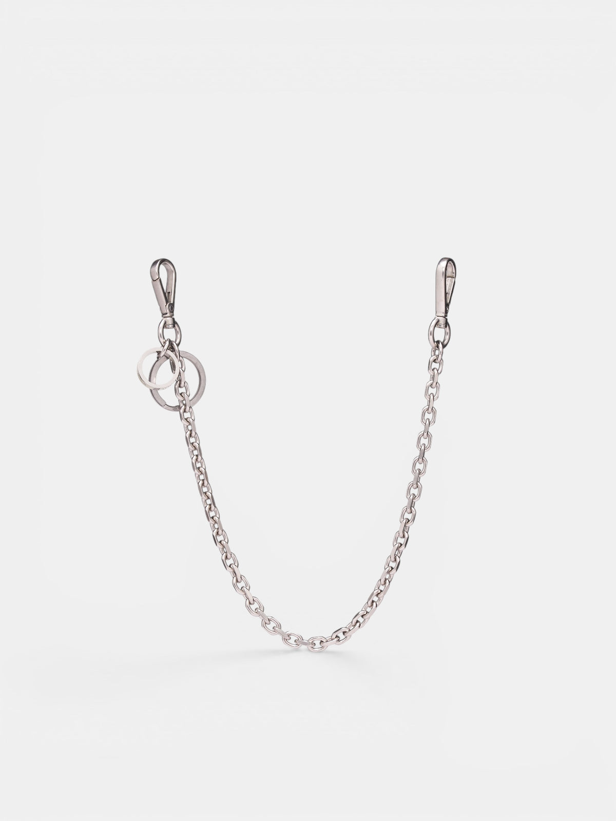 Silver Numeric Bag Chain (SA1UA0028-P9261-121SILVER)