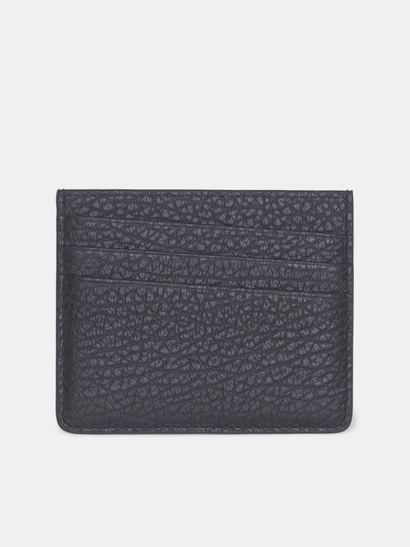 Black Grainy Calf Leather Wallet (SA1VX0006-P4455-T8013-BLACK)