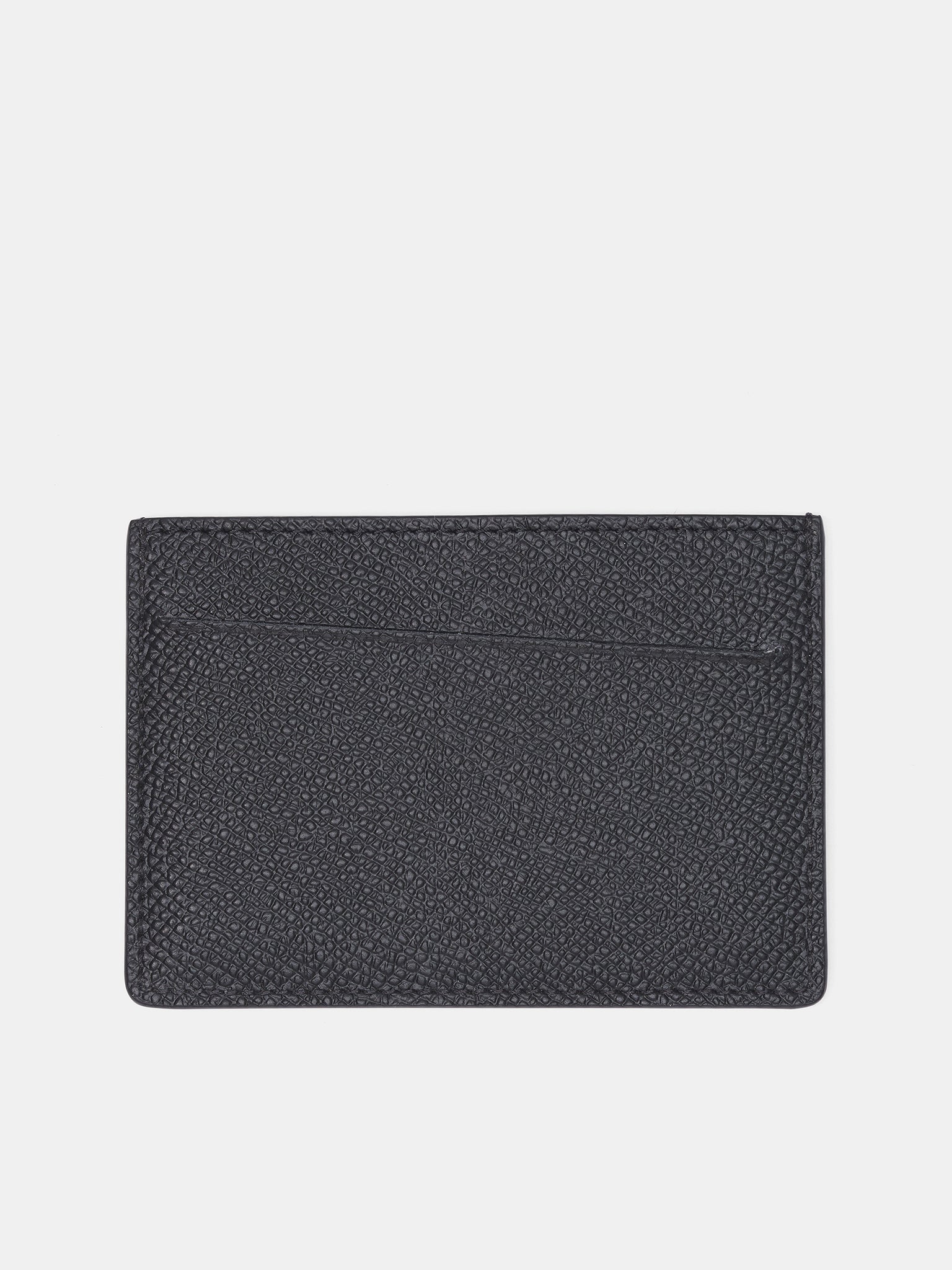 Black Small Leather Cardholder Wallet (SA1VX0007-P4745-T8013-BLACK)