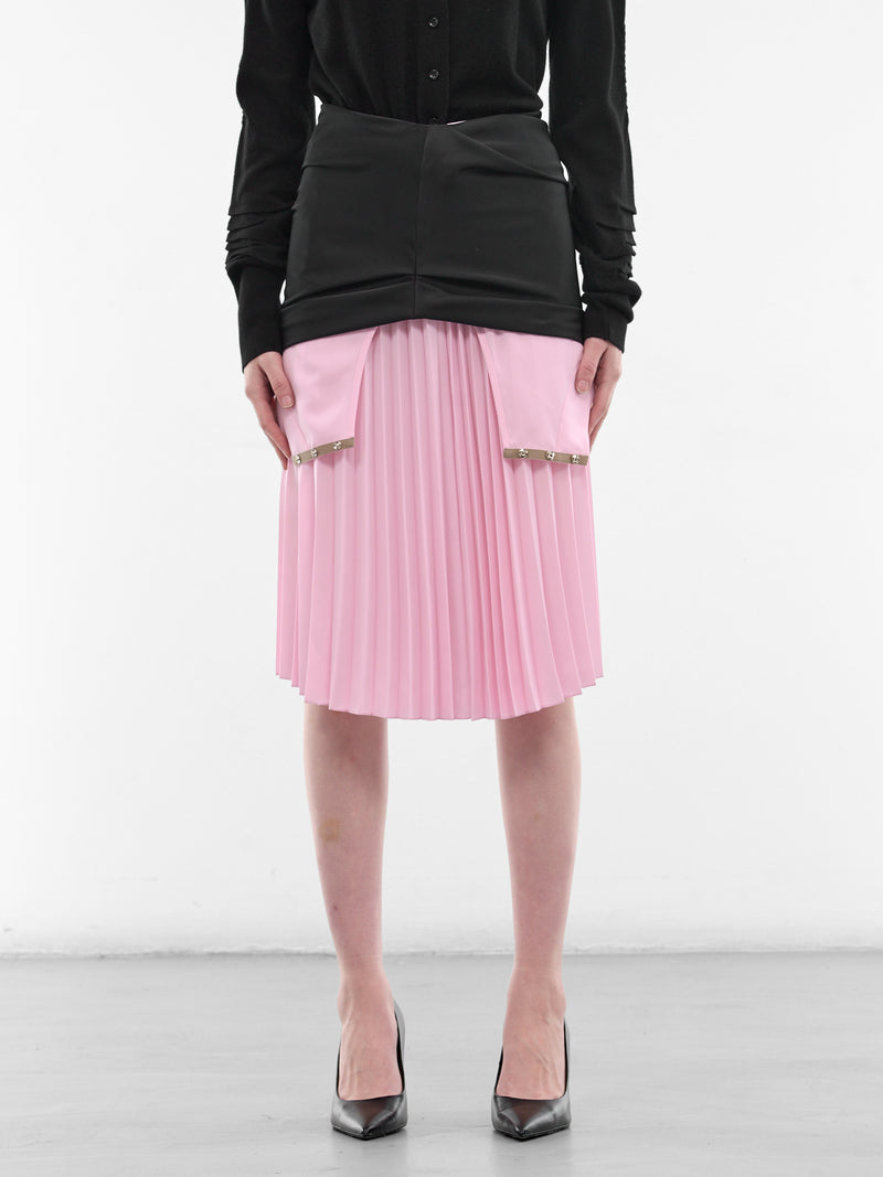 JULIE KEGELS Pleated Skirt | H.Lorenzo - front