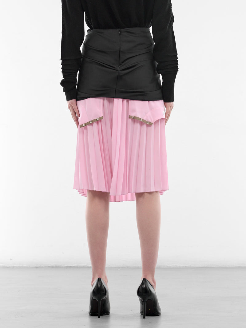 JULIE KEGELS Pleated Skirt | H.Lorenzo - back