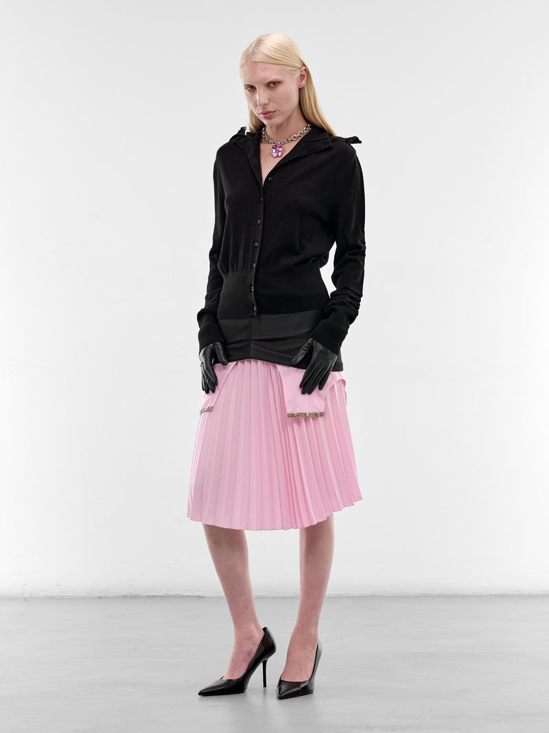 JULIE KEGELS Pleated Skirt | H.Lorenzo - styled