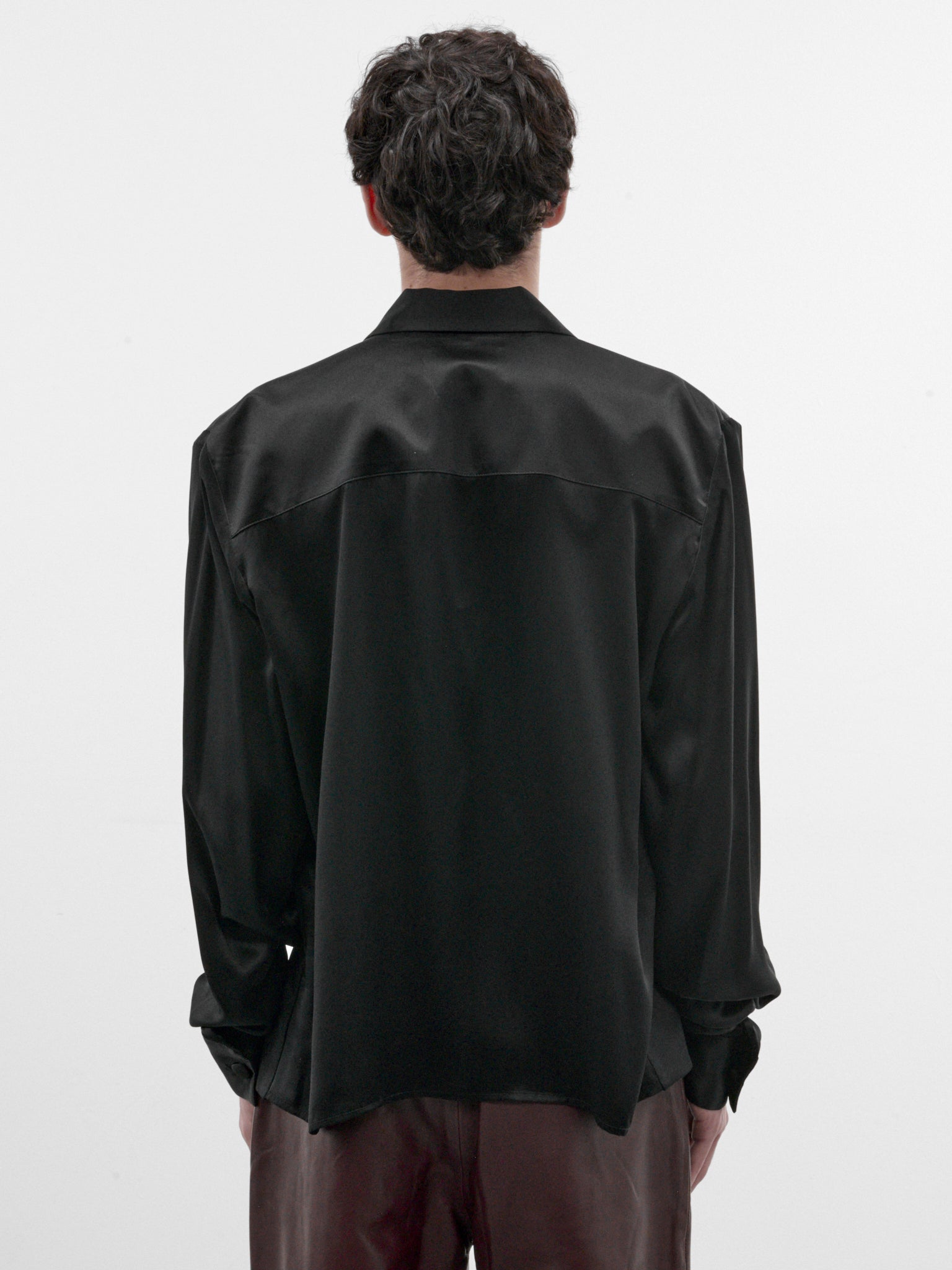 Sastre Black Silk Shirt (SASTRE-SHIRT-SILK-BLACK)