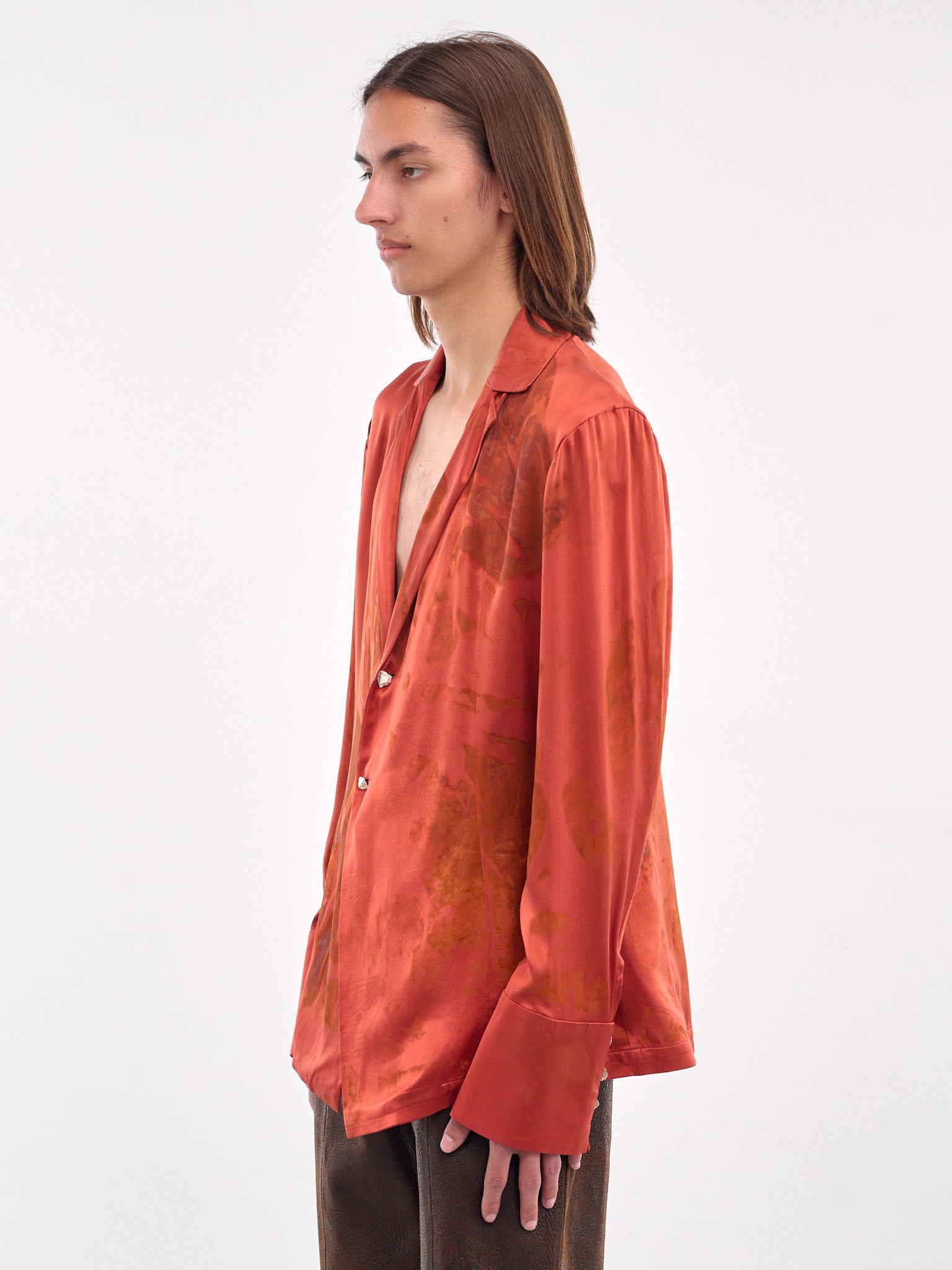 Saten Malquerido Jacket (SATEN-MALQUERIDO-RED-OXIDE)