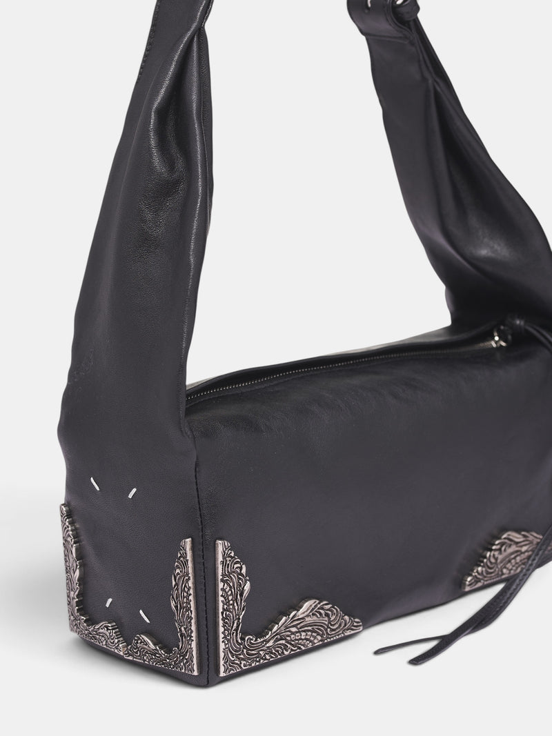 Black East West Box Bag (SB1ZH0009-P8985-BLACK)