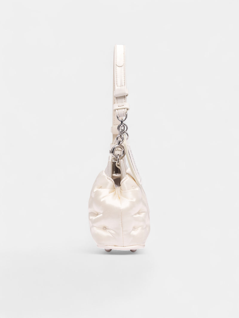 Glam Slam Embroidery Clutch Bag (SB2WD0093-P8573-T2354-WHITE)