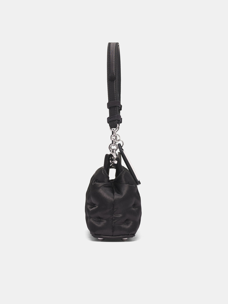 Black Satin Glam Slam Bag (SB2WD0093-P8573-T8013-BLACK)