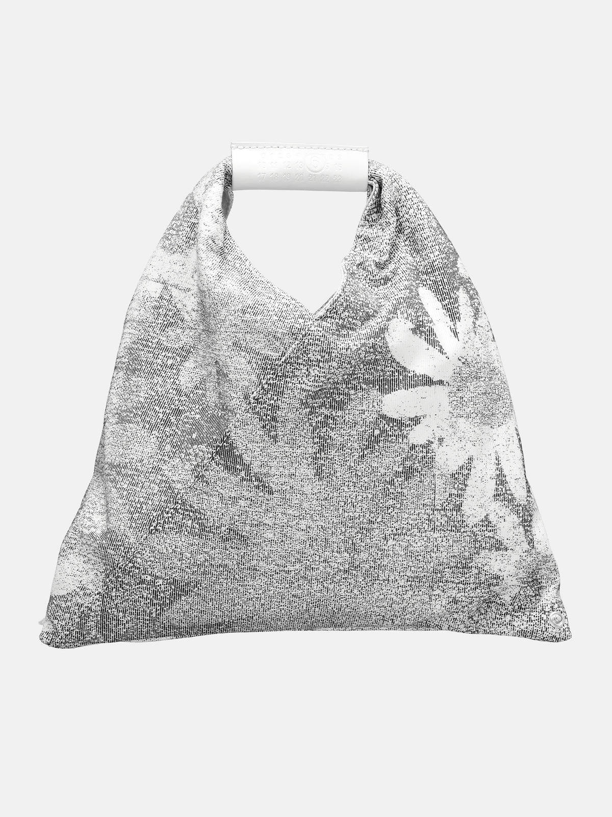 Small Daisy Japanese Bag (SB6WD0013-P6196-BLACK-WHITE)