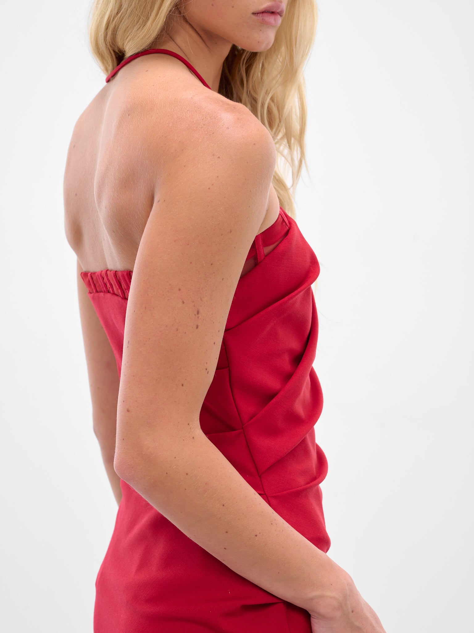 SALIH BALTA Draped Mini Dress | H.Lorenzo - detail 1