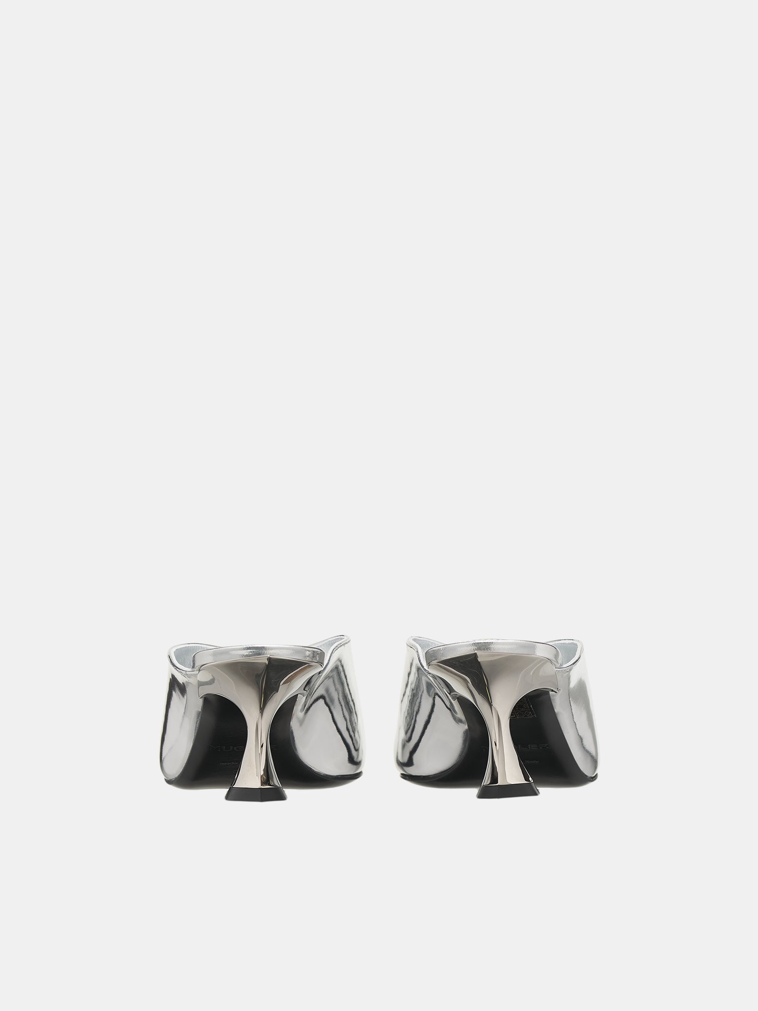 Metallic Leather Fang 55 Mules (SC021-CM012-METALLIC)