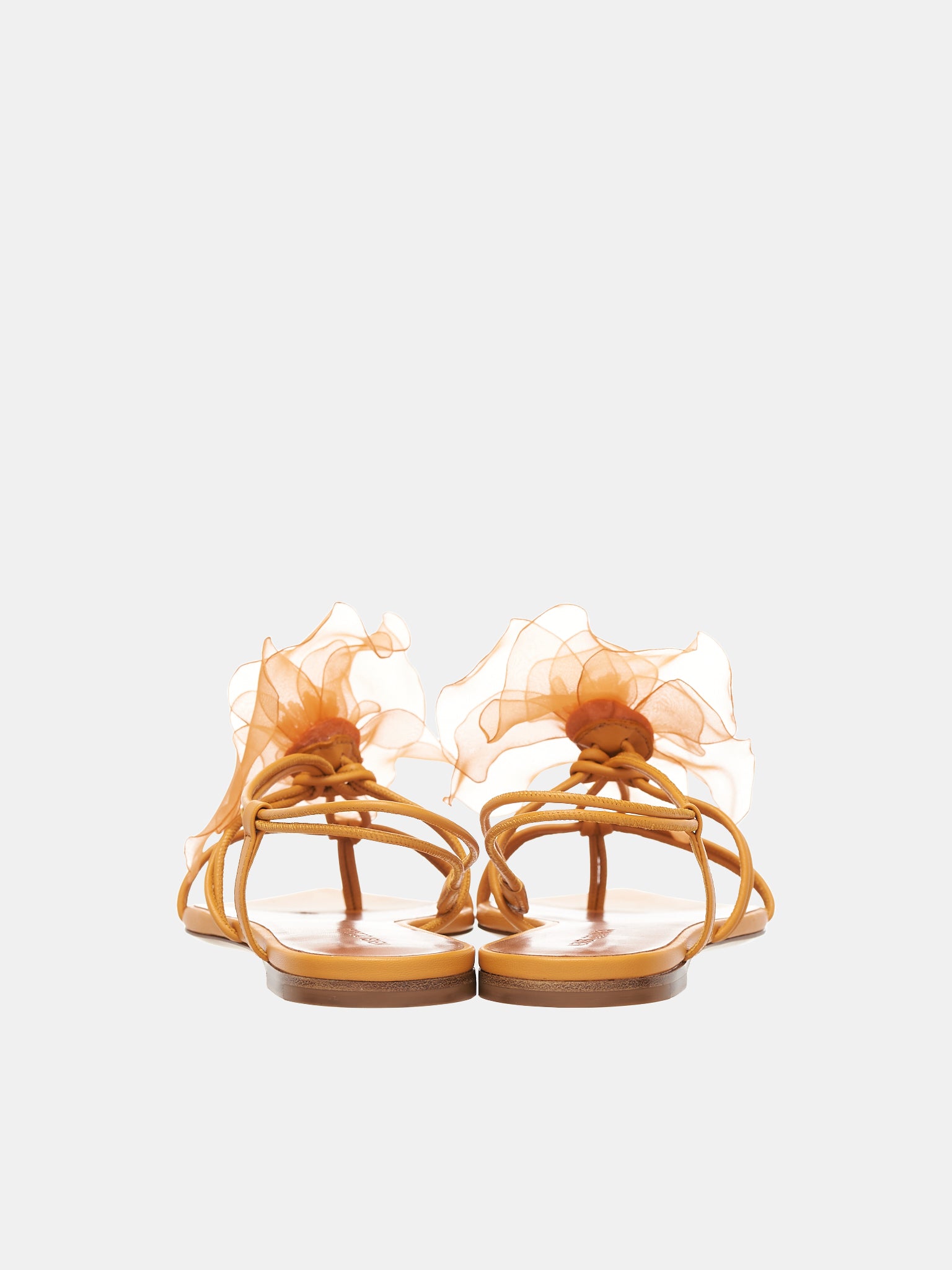 Appliqué Sandals (SC40032A-225-ORANGE)