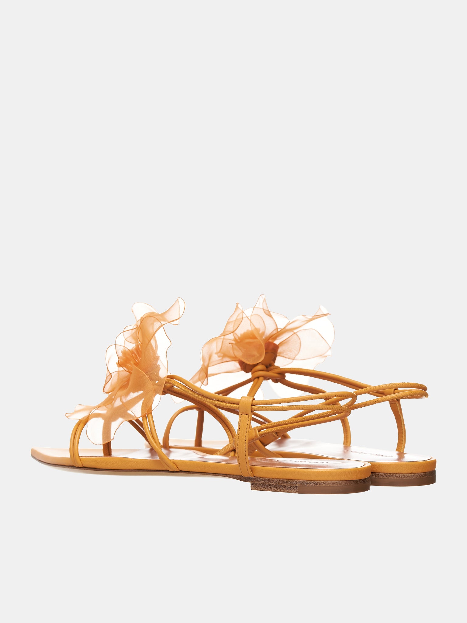 Appliqué Sandals (SC40032A-225-ORANGE)