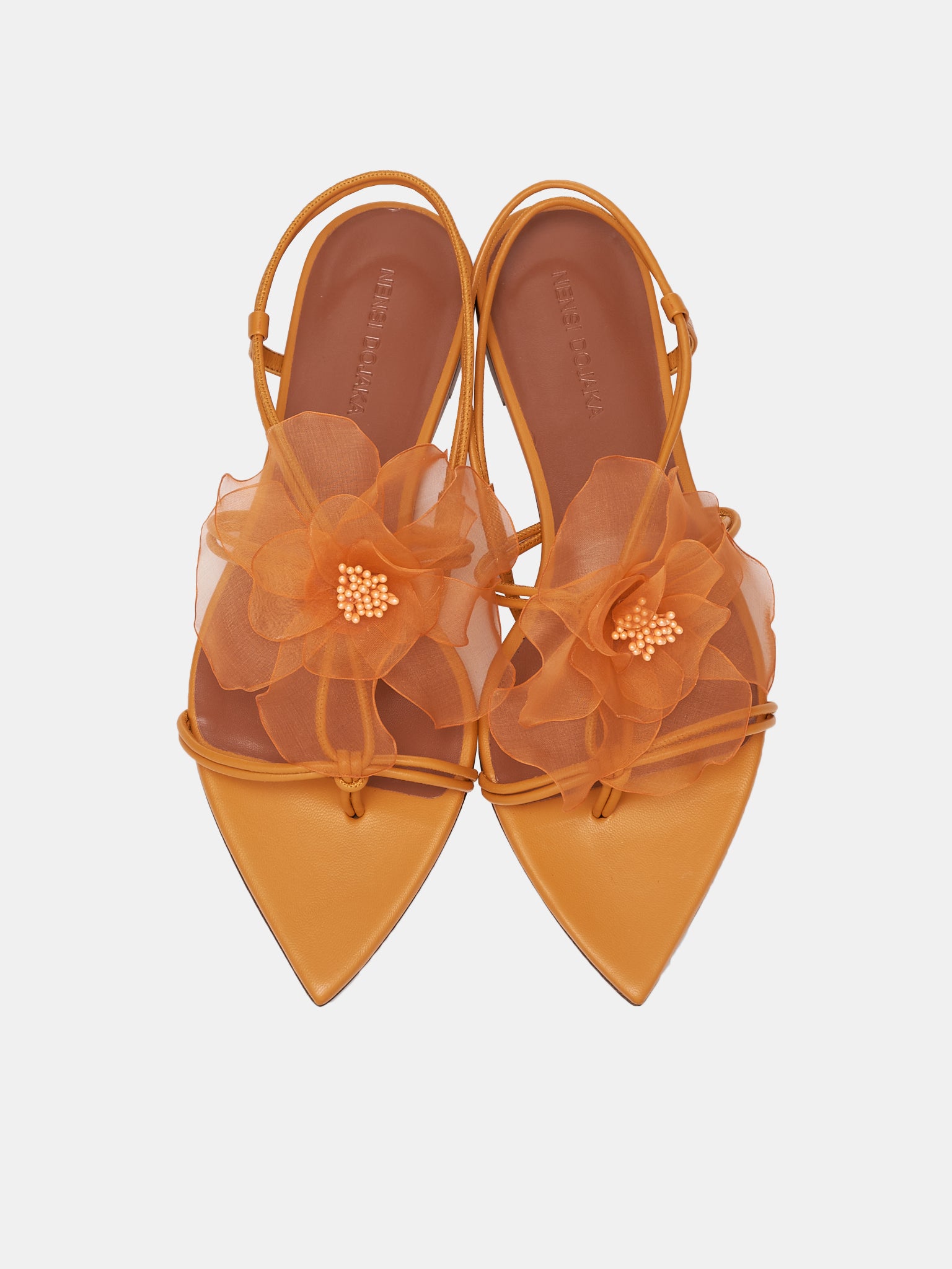 Appliqué Sandals (SC40032A-225-ORANGE)