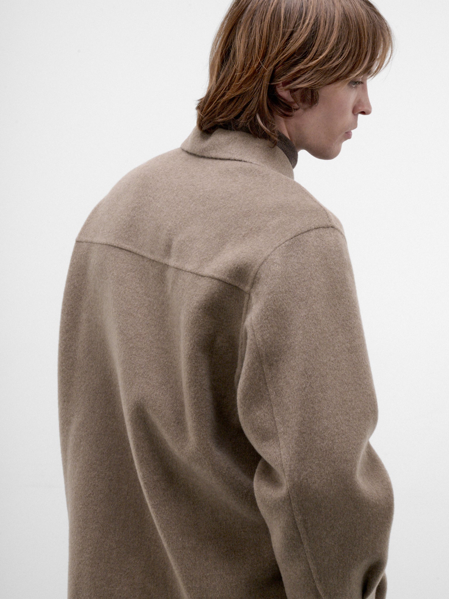 Mocha Cashmere CPO Jacket (SCAGLW6311-MOCHA)