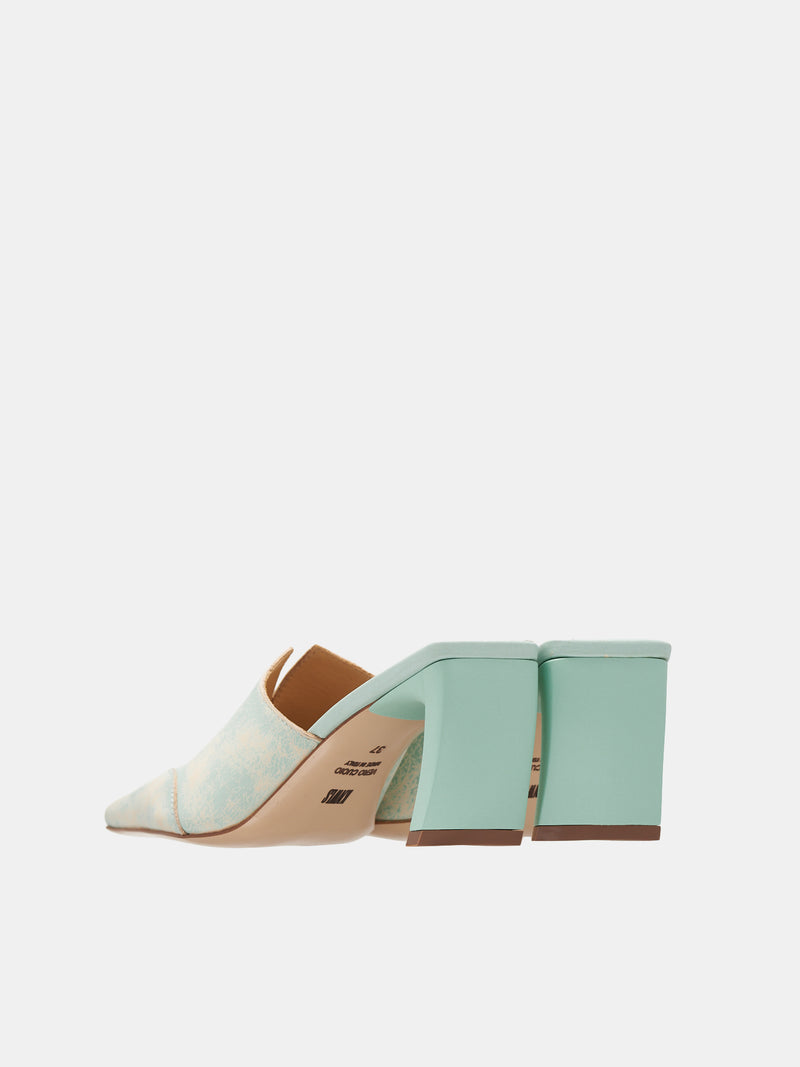 Serpent Mules (SCK-SEPMU0MOTEA-MOTO-TEAL)