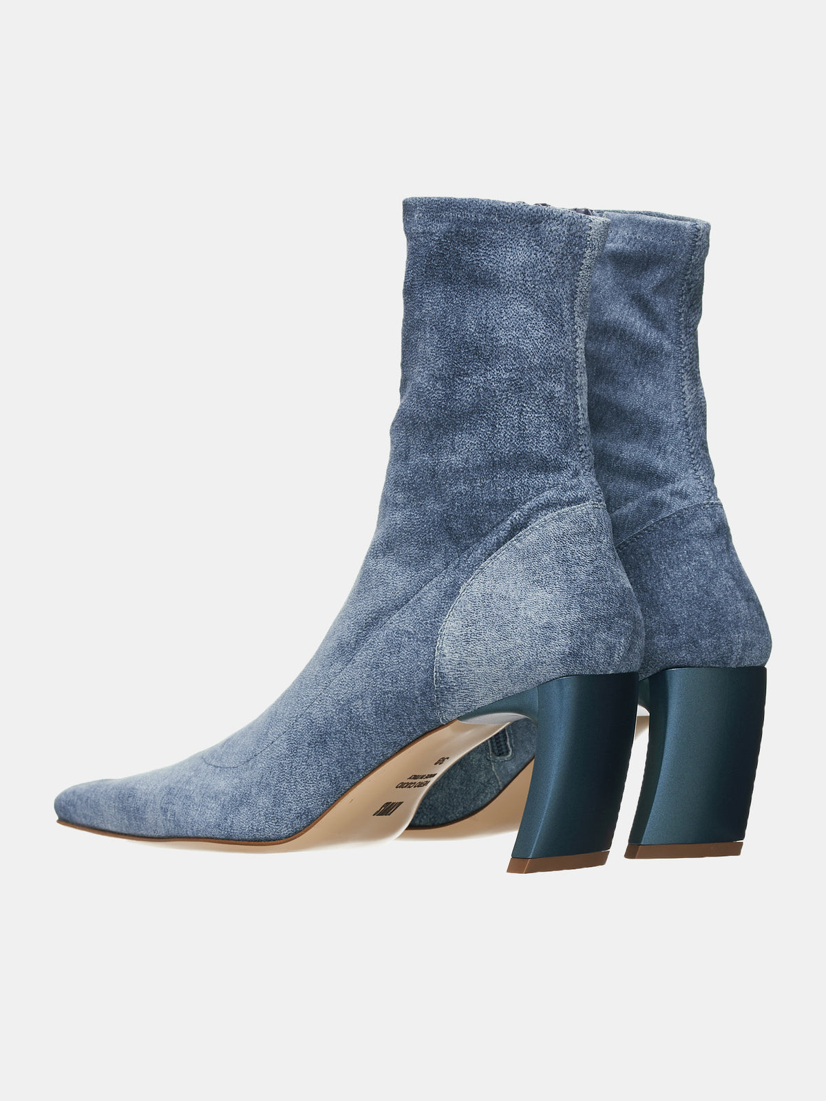 Serpent Ankle Boots (SCK-SESBO0BW-BLUE-WASH)