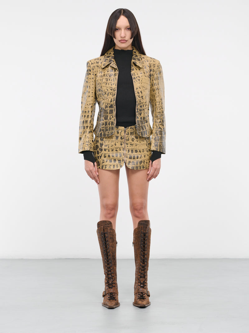 Scythe Skirt (SCYS0-CROC)