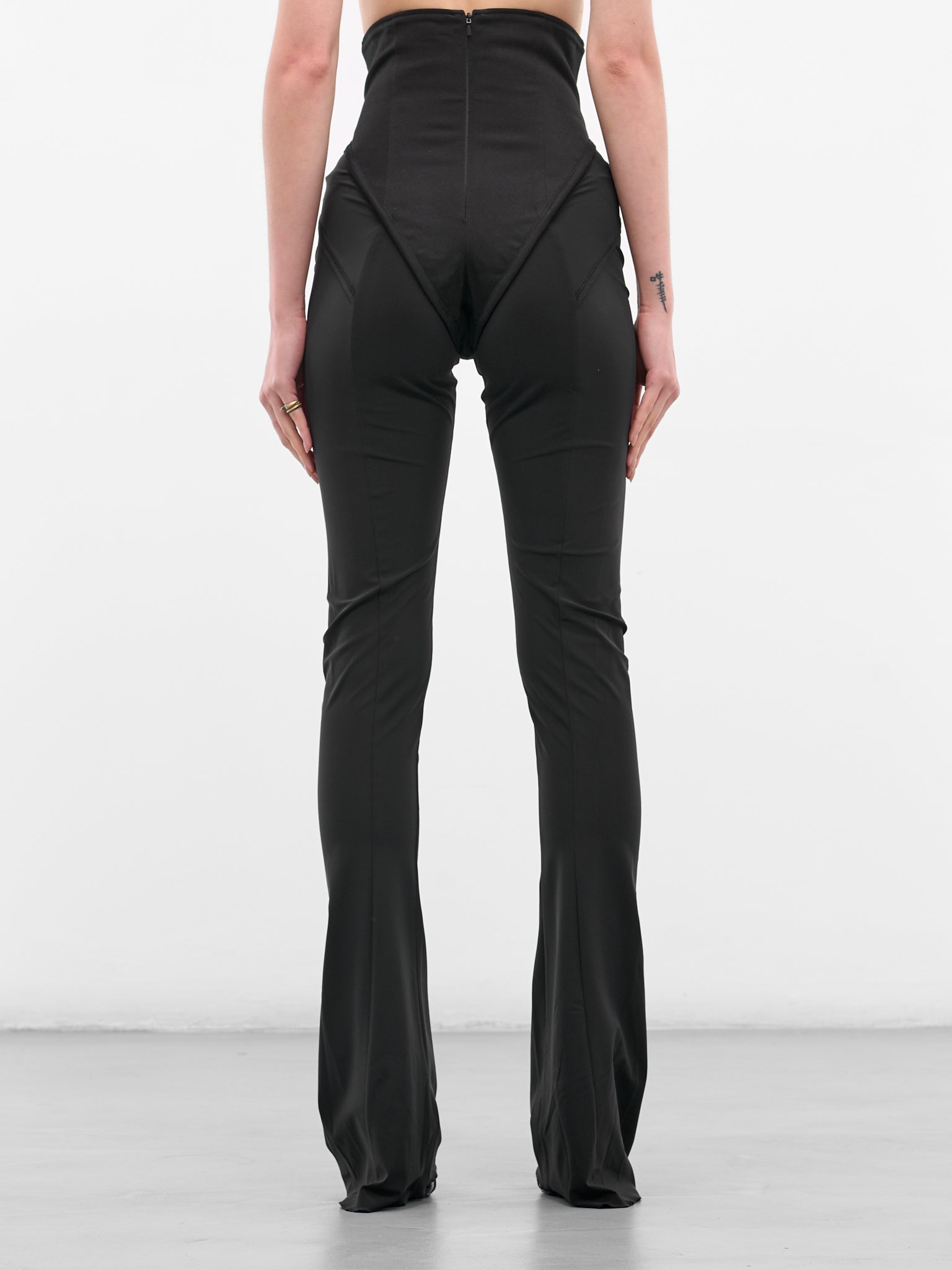 Black High-Waist Scythe Trousers (SCYT0BL-BLACK)