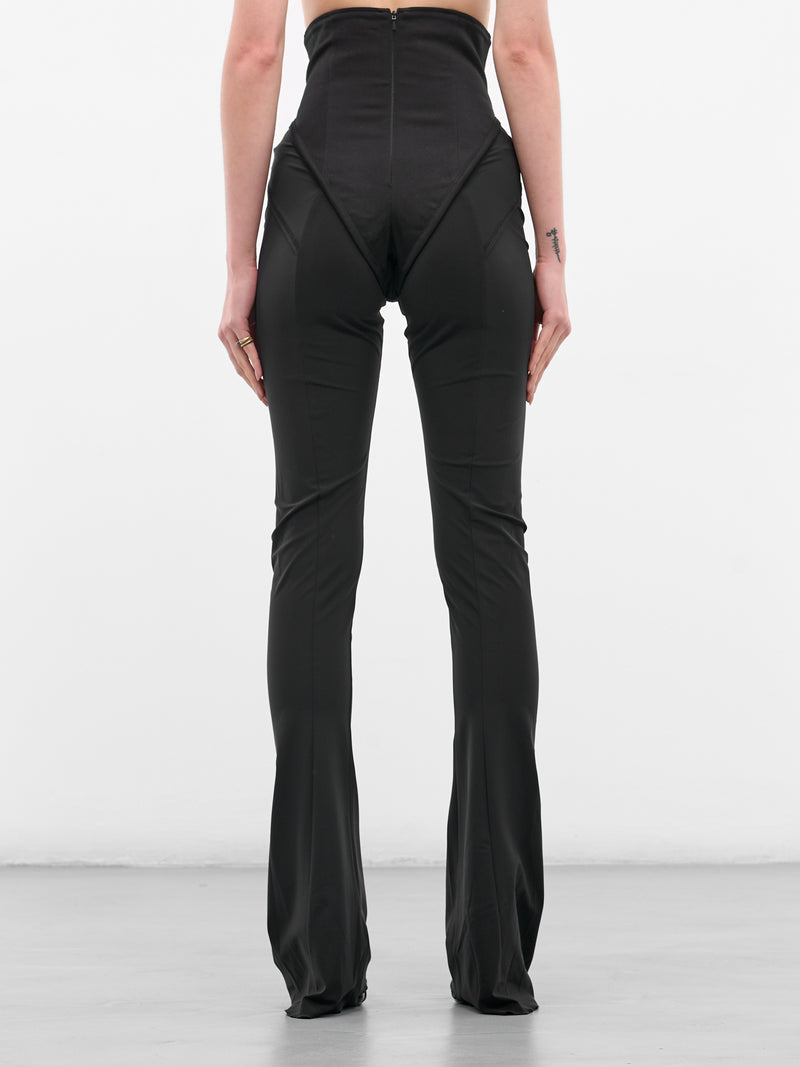 Black High-Waist Scythe Trousers (SCYT0BL-BLACK)