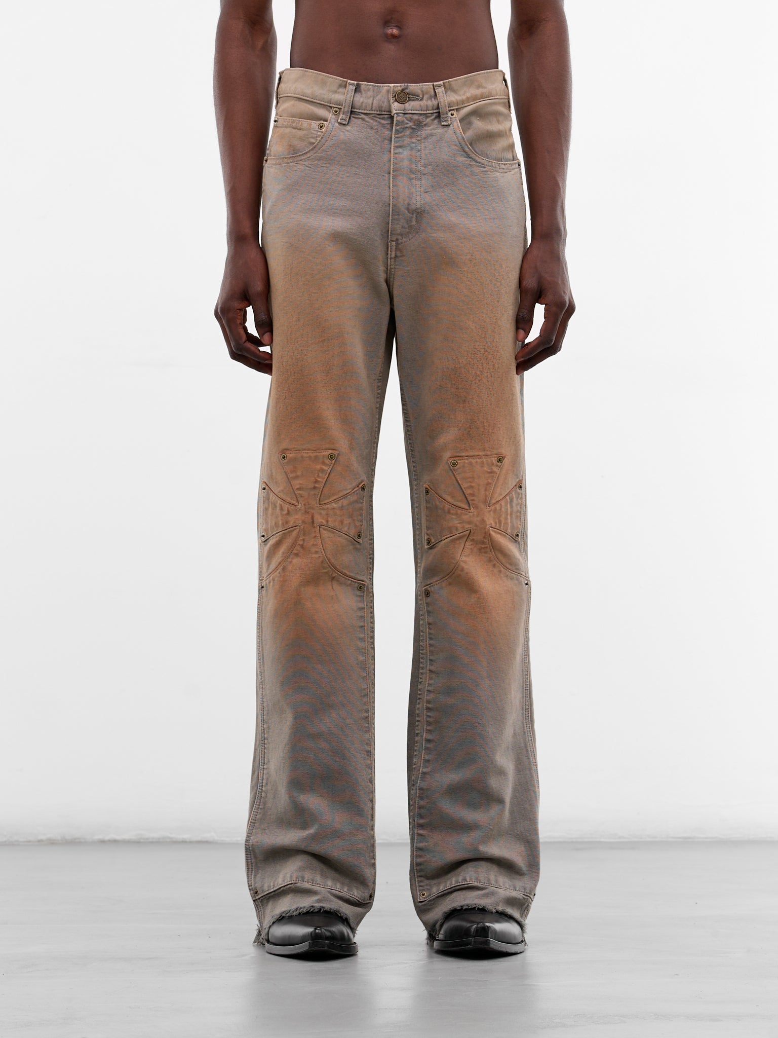 Rust Blue Chopper Carpenter Pants (SEK-PNT01-RUST-BLUE-SS26)