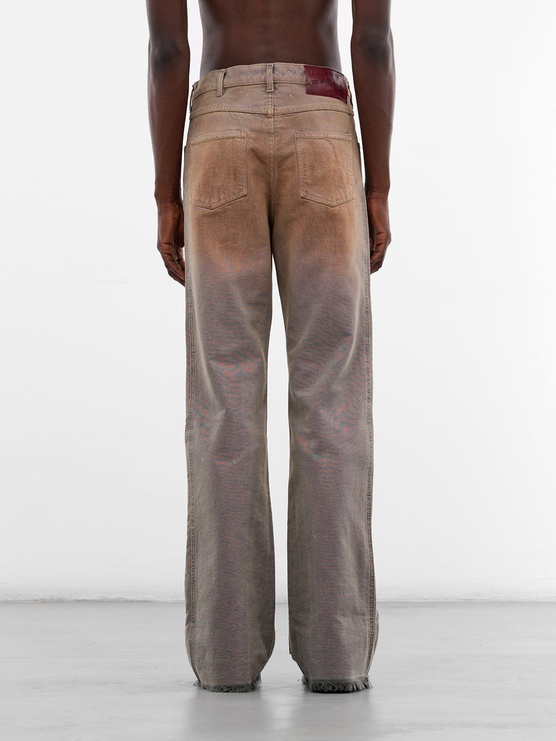 Rust Blue Chopper Carpenter Pants (SEK-PNT01-RUST-BLUE-SS26)