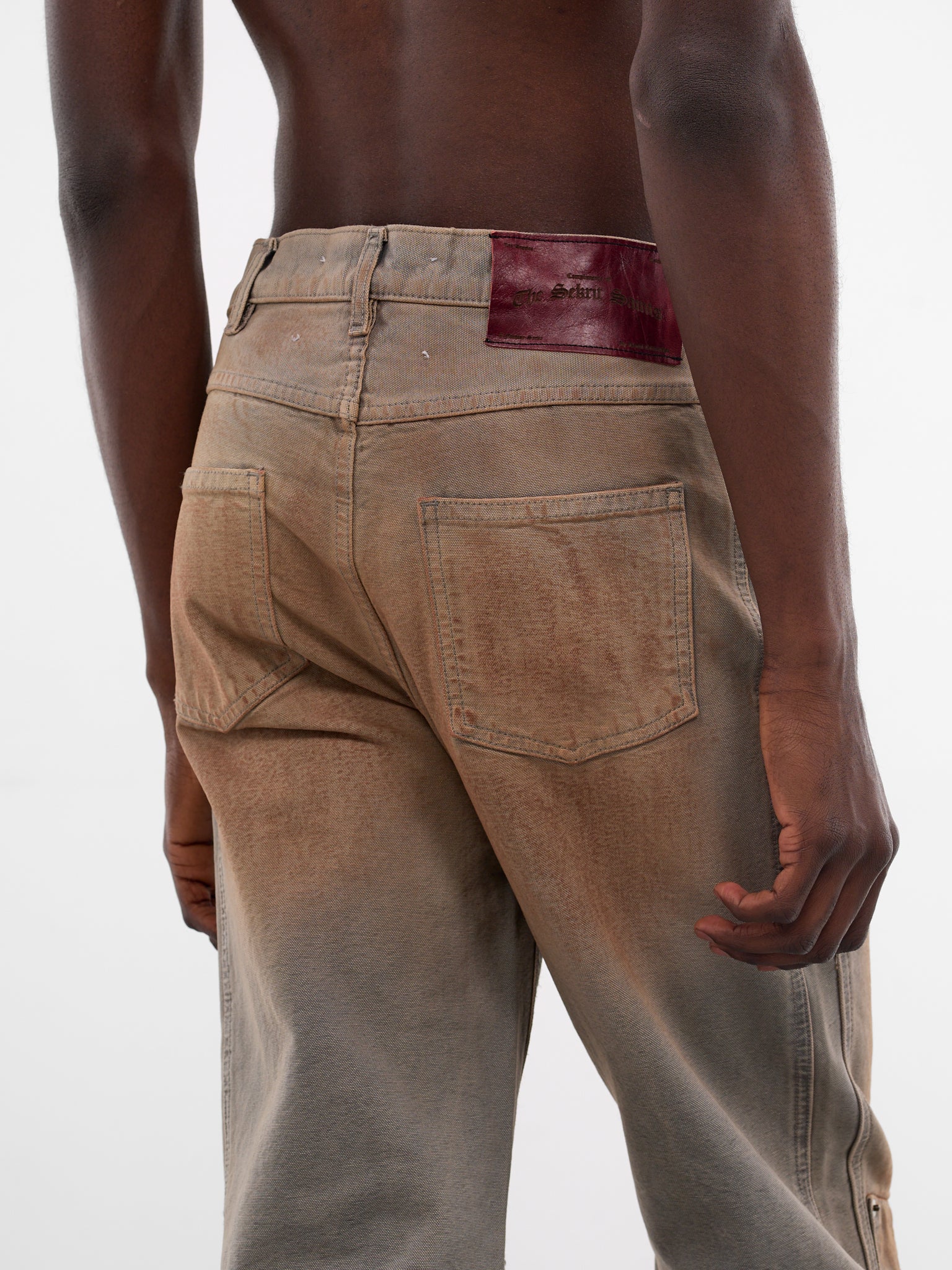 Rust Blue Chopper Carpenter Pants (SEK-PNT01-RUST-BLUE-SS26)