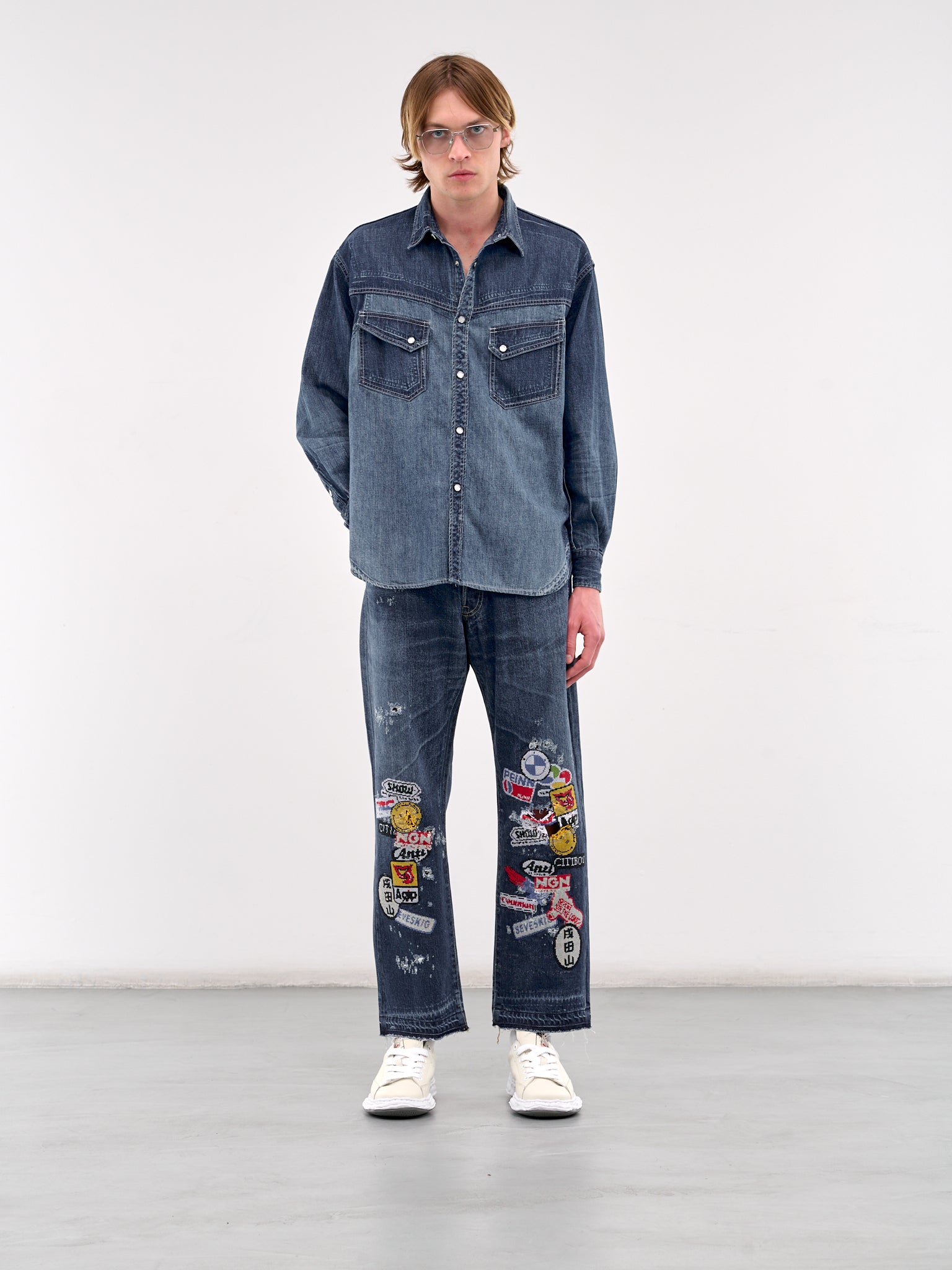 Denim Shirt (SH-SV-NGS-1007-INDIGO)