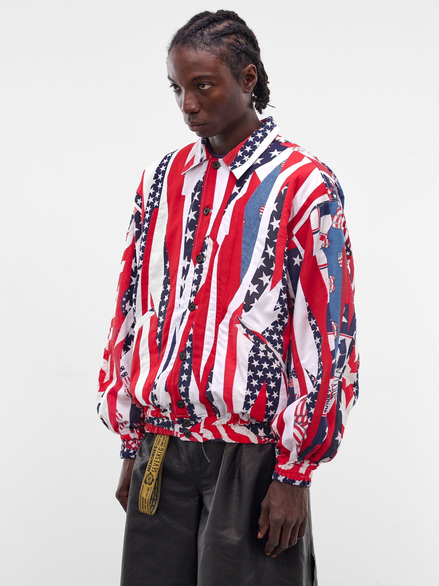 American Patchwork Notorious B.I.G. Jacket (SH-SV-NRS-1008-MULTI)