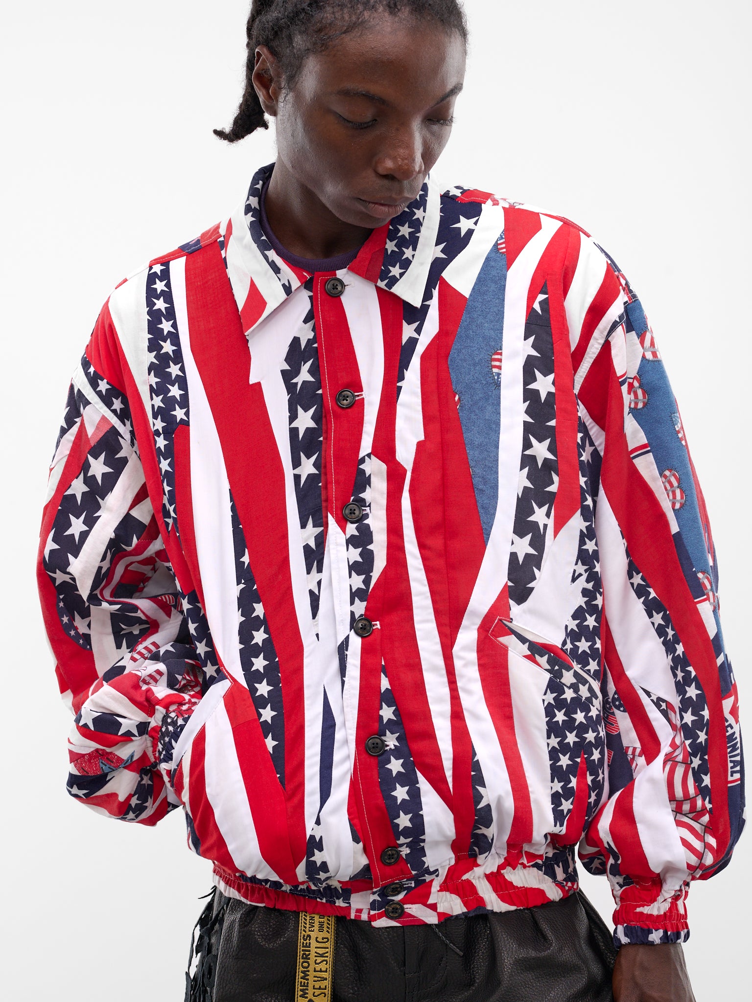 American Patchwork Notorious B.I.G. Jacket (SH-SV-NRS-1008-MULTI)