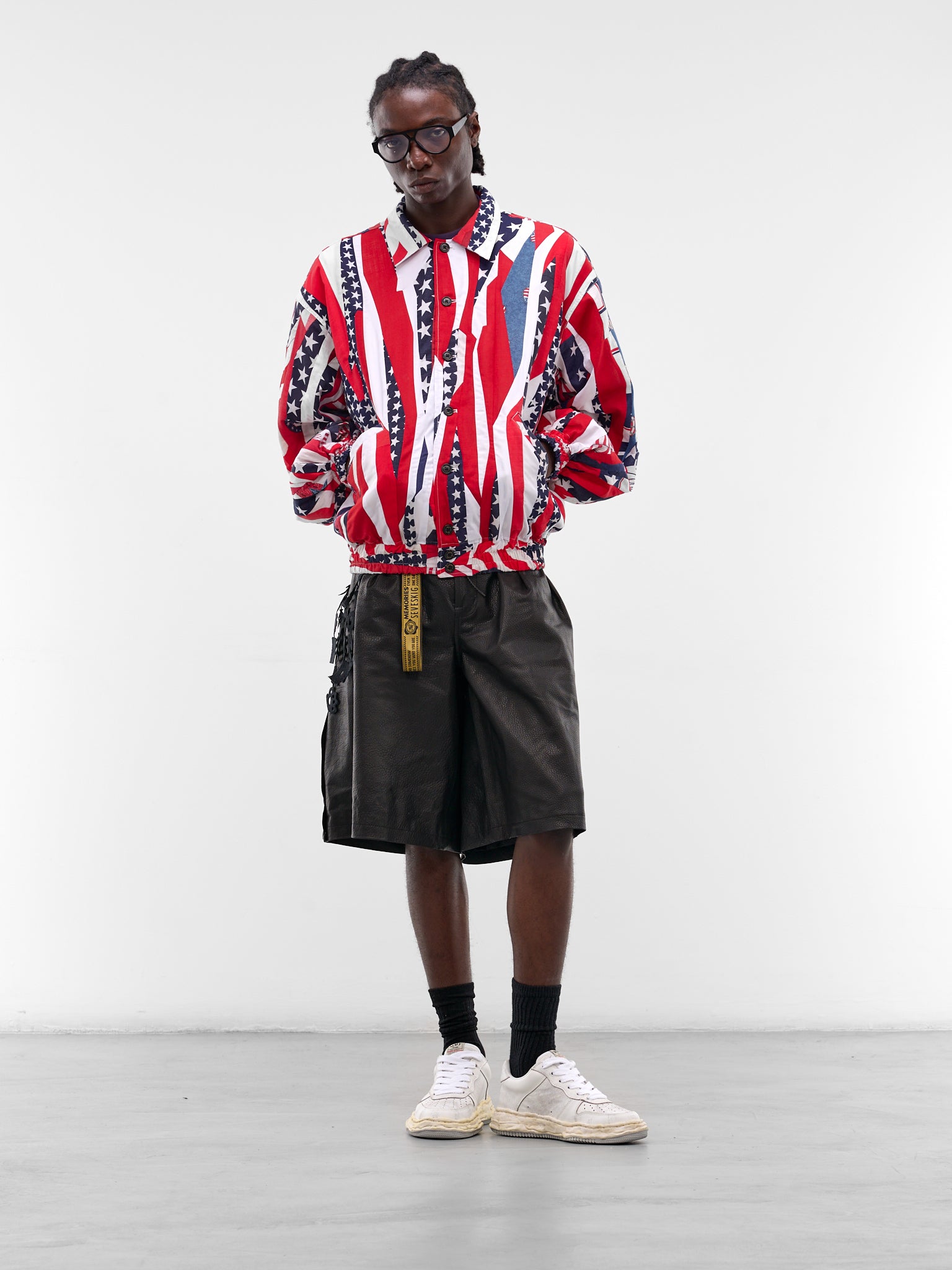 American Patchwork Notorious B.I.G. Jacket (SH-SV-NRS-1008-MULTI)