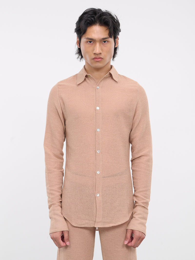 Slim Shirt (SH003-U-CO-0006-BEIGE)