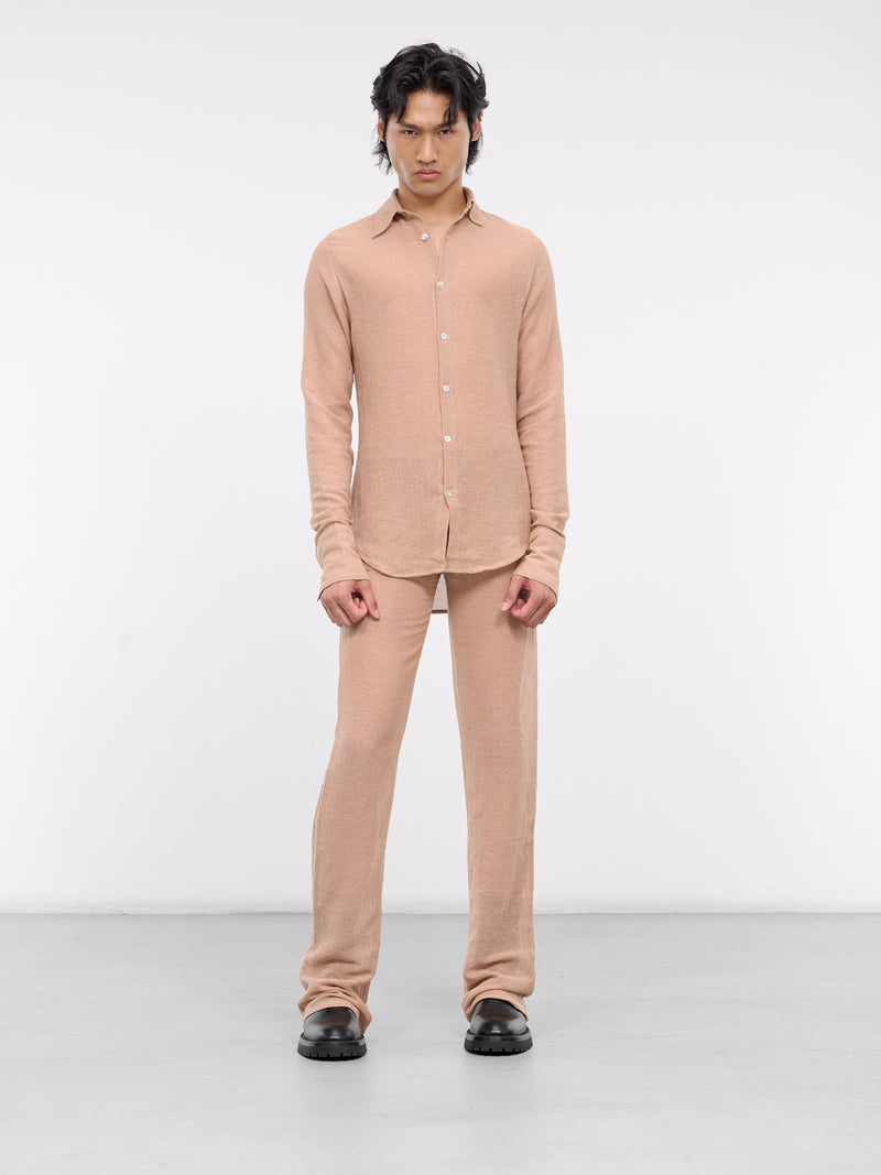 Slim Shirt (SH003-U-CO-0006-BEIGE)