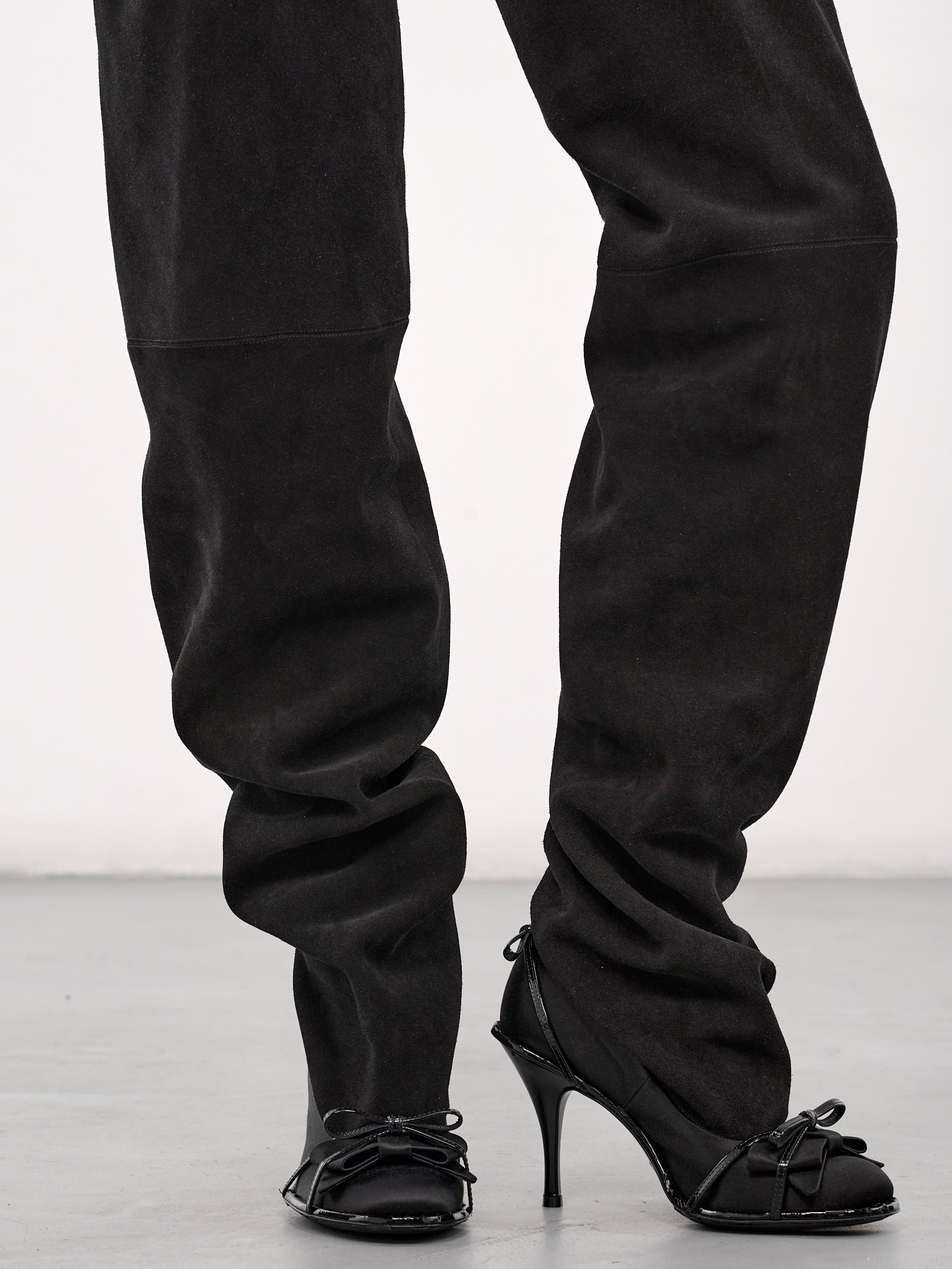 Double Thigh High Tall Boots (SH12COL2-BLACK)