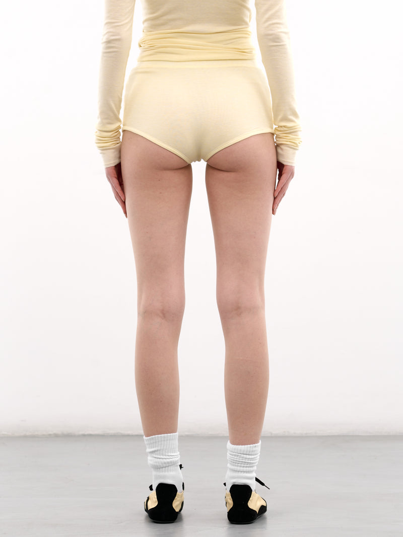 Limone Tencel-Wool Booty Shorts (SH01241-LIMONE)